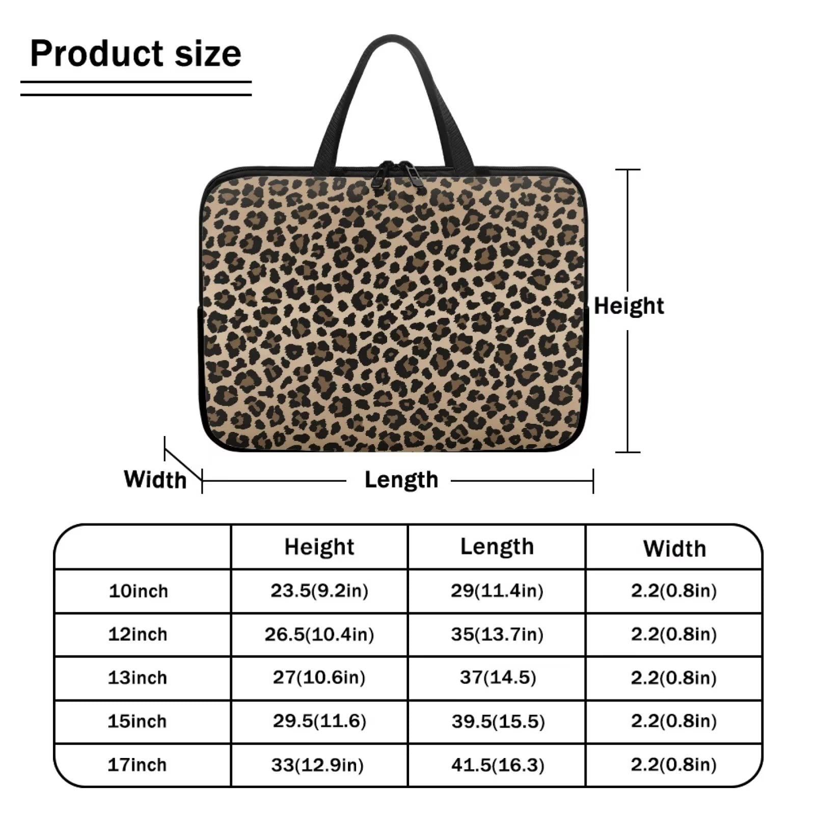 Personalized Laptop Sleeve Case for Women & Men - Slim Protective Computer Bag Fits 10-17 Inch Laptops - Perfect for Work, School & Travel Accessories