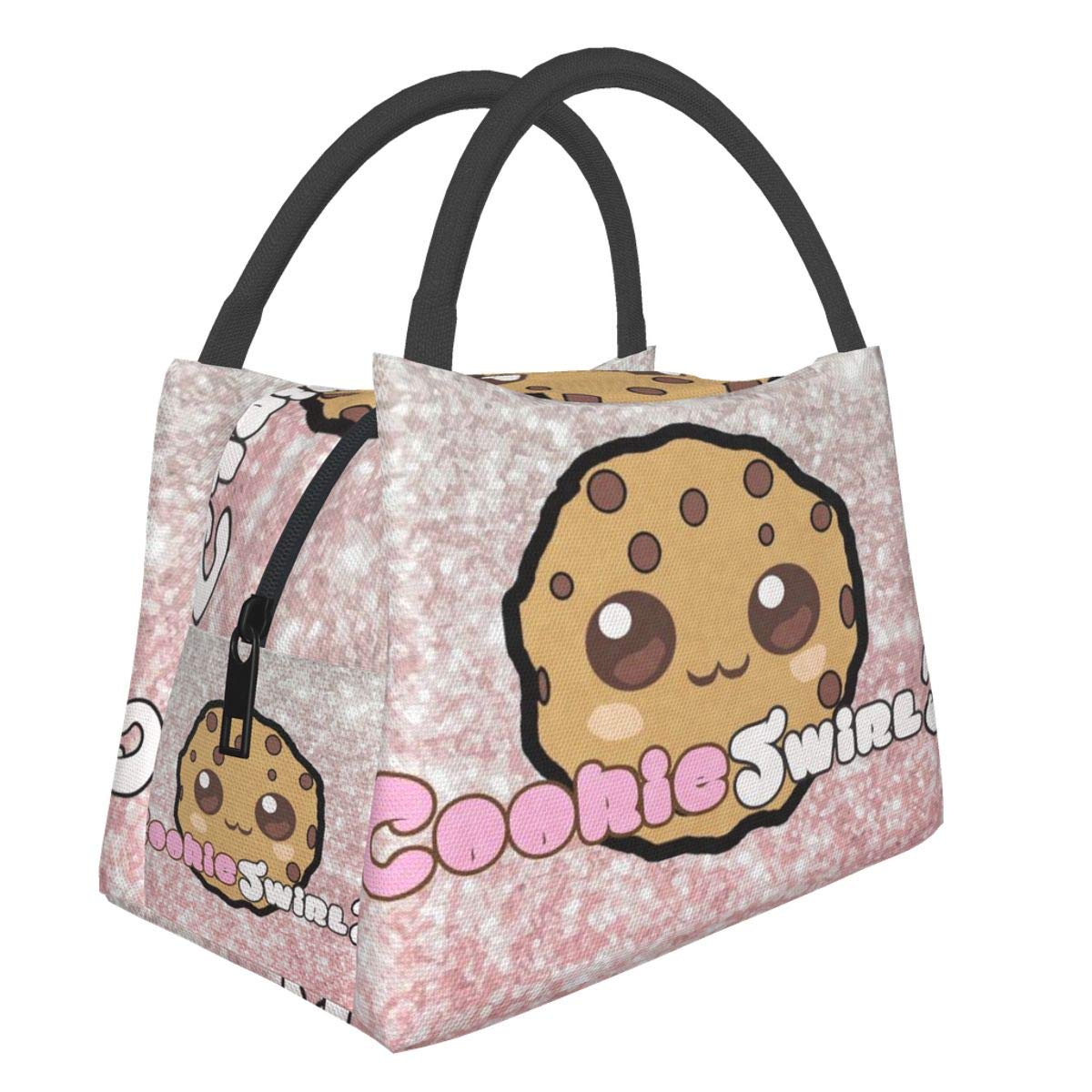 **Insulated Lunch Box for Women, Men & Kids - Waterproof, Thermal, Reusable & Leakproof Lunch Bag for School, Work, Picnic, Hiking, Beach & Fishing - Durable & Stylish Lunch Tote by Cookie Swirl C**    *(Perfect for keeping meals fresh at school, office, outdoor adventures, or daily commutes!)*