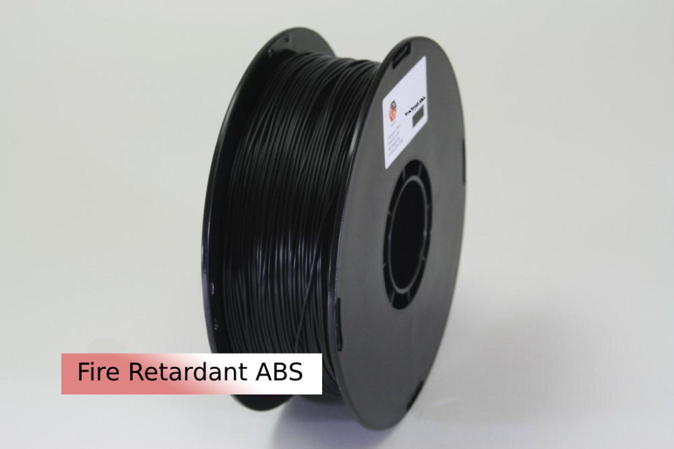 Flame Retardant ABS 3D Printer Filament 1.75mm - D3D Certified, Multiple Colors for Safe & Durable Printing - Perfect for Cosplay Props, Architectural Models & Engineering Prototypes