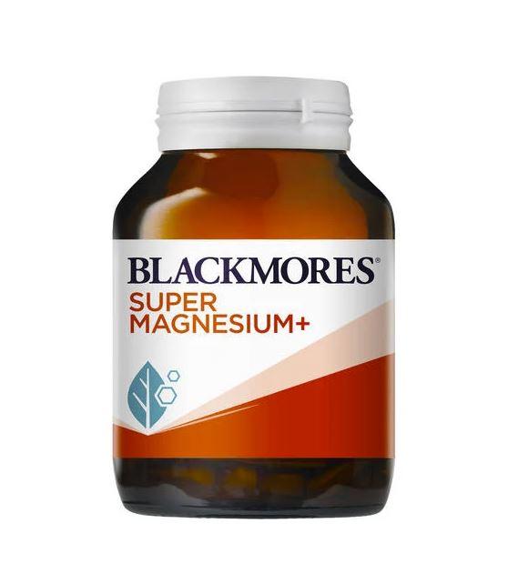 Blackmores Super Magnesium+ Supplement – Supports Muscle Function, Energy & Stress Relief – Ideal for Athletes & Active Lifestyles