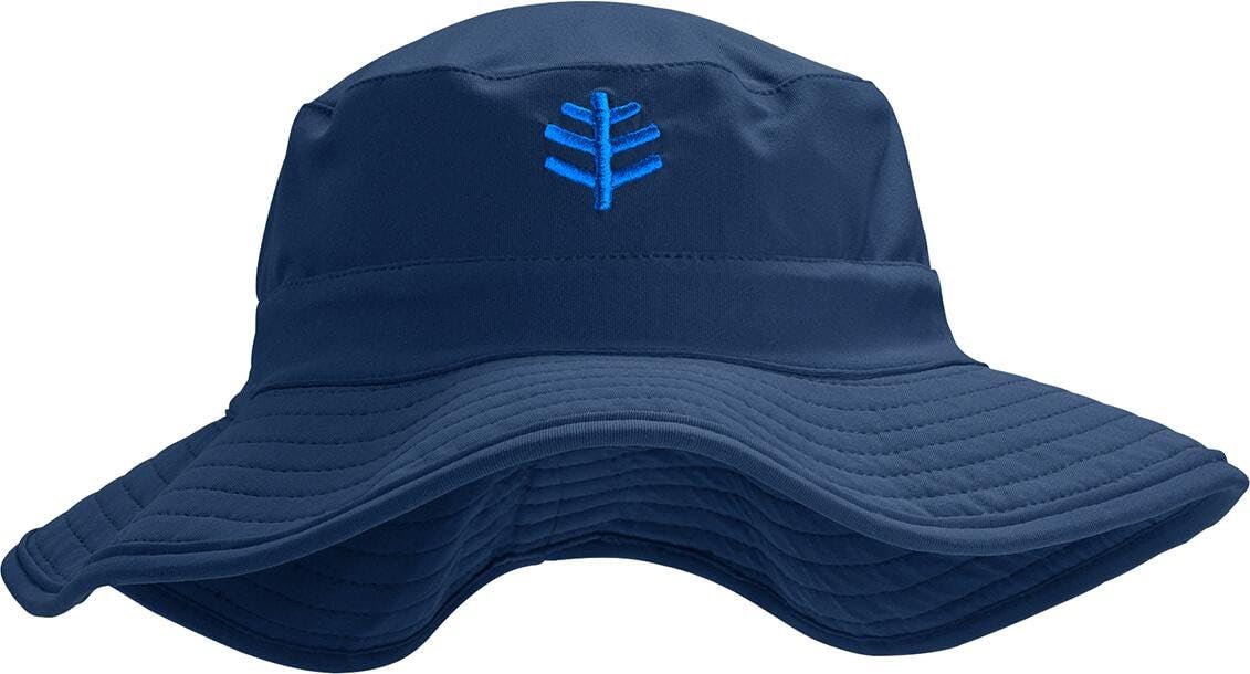 Coolibar UPF 50+ Kids' Sun Protective Bucket Hat for Beach, Surfing & Outdoor Activities - Water-Resistant UV Protection Hat for Boys & Girls