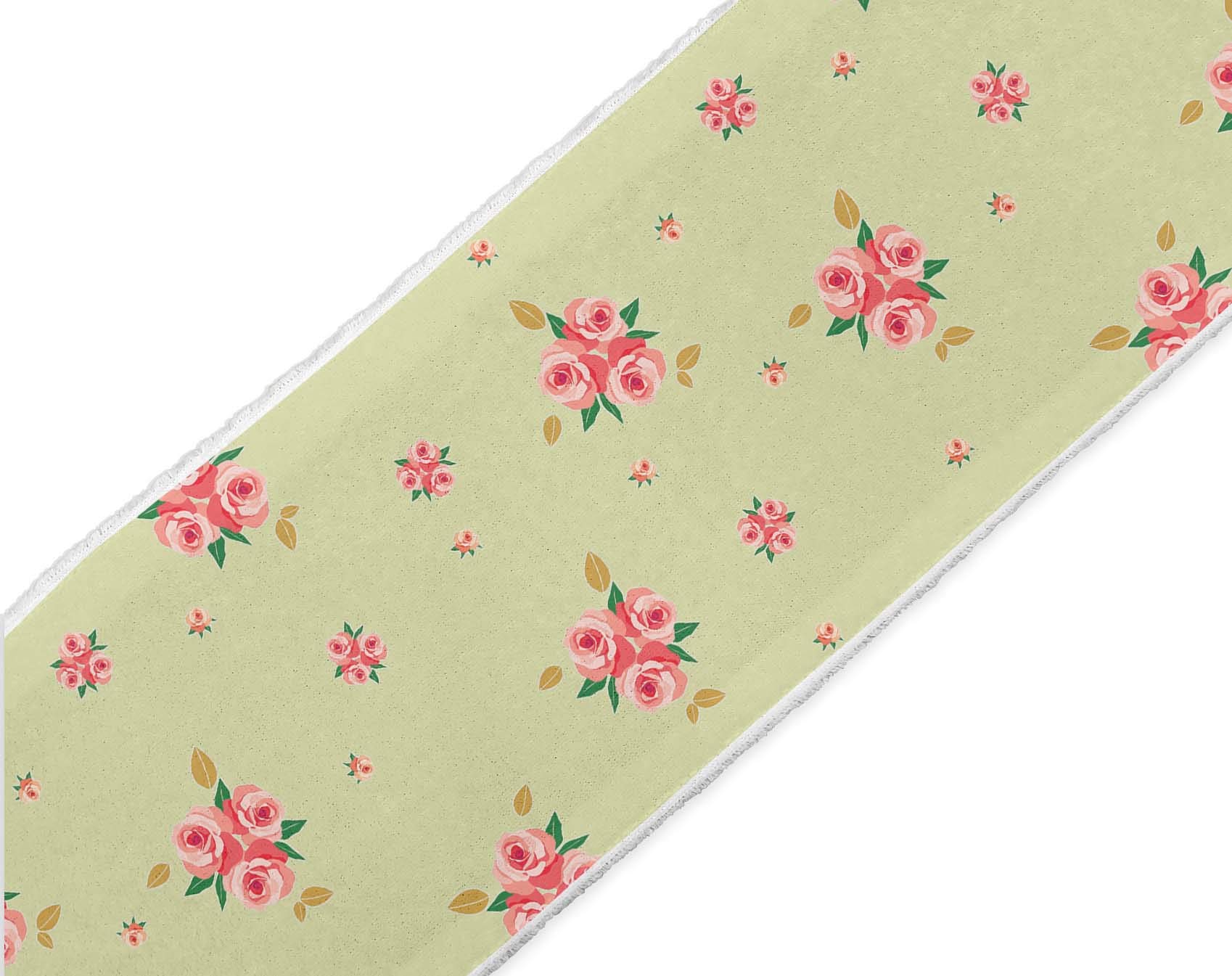 IndianBeautifulArt 9-Yard Dupion Fabric Lace - 3