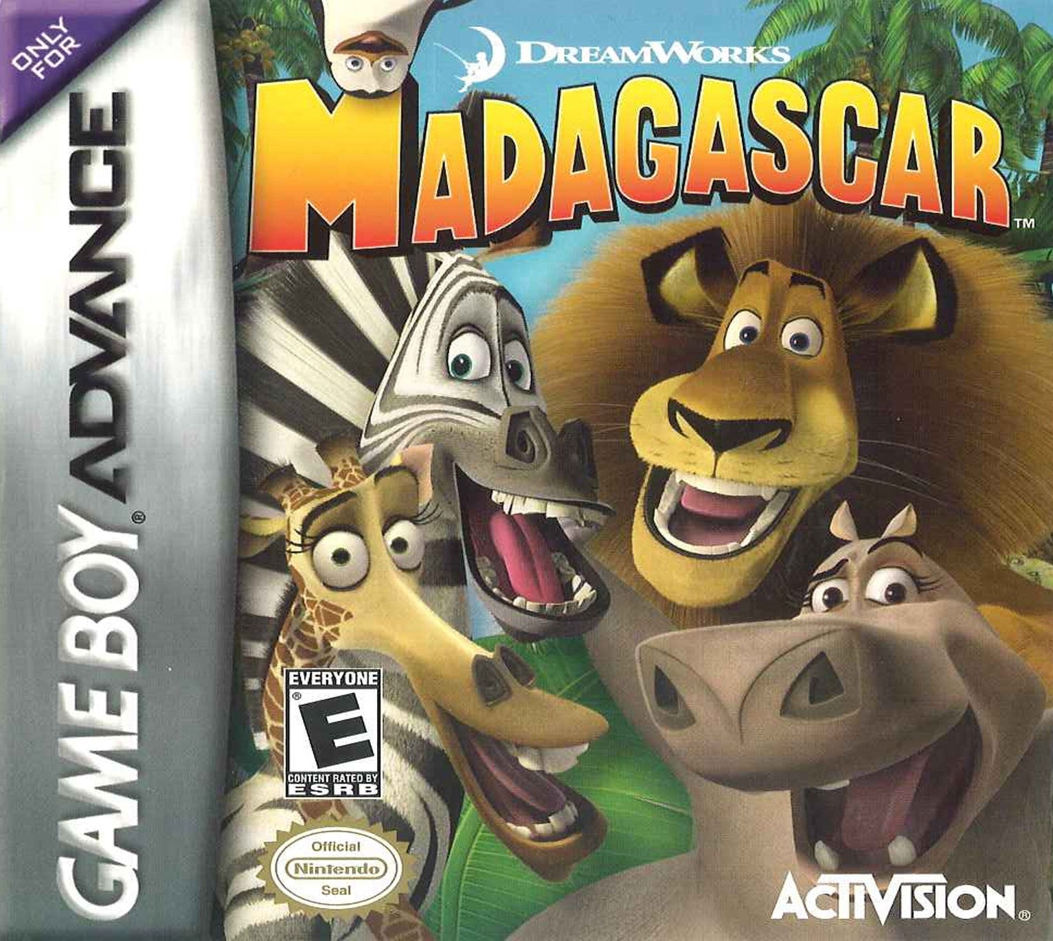 Used Madagascar Game Boy Advance Video Games - Retro Gaming Collectibles for GBA Console | Perfect for Kids, Gift & Nostalgic Gaming
