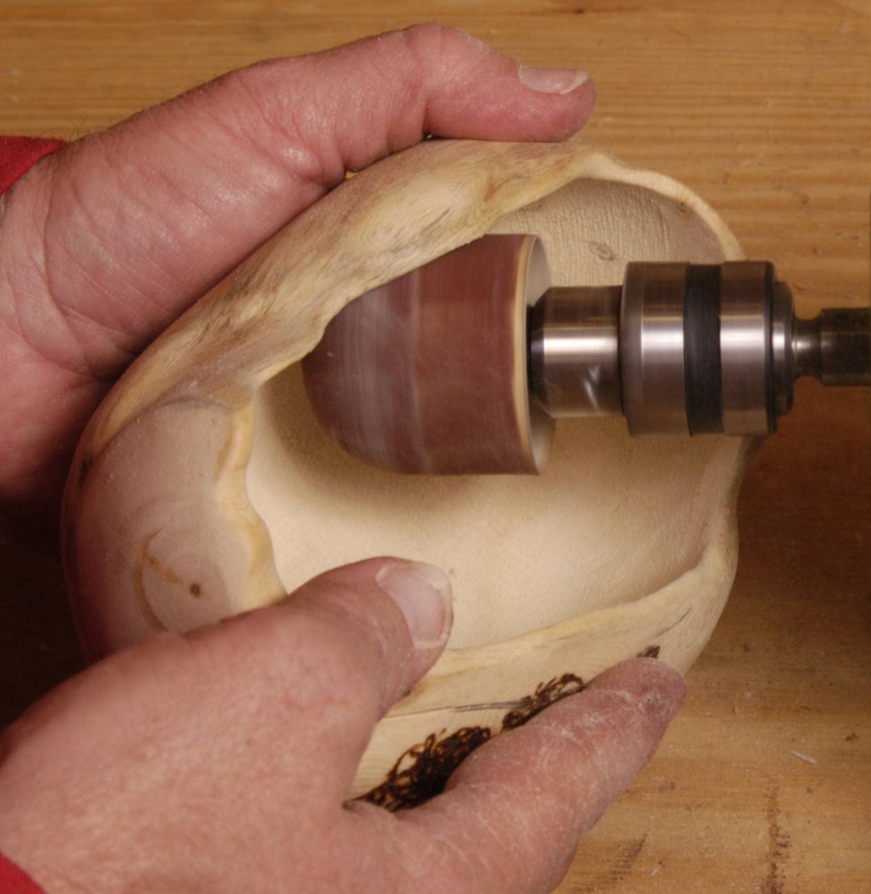 King Arthur’s Tools Patented Guinevere Basic Sanding Kit - Woodworking, Shaping & Finishing Tool - Fits 0-3/8