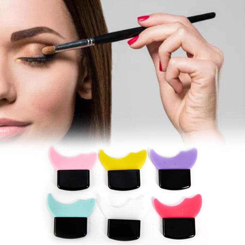Professional COSLUXE Silicone Eye Makeup Stencils - Perfect Eyeshadow Shields for Beginners | Ideal for Mascara, Eyeliner & Eyeshadow Application | Great for Daily Makeup, Party Looks & Beauty Salon Use