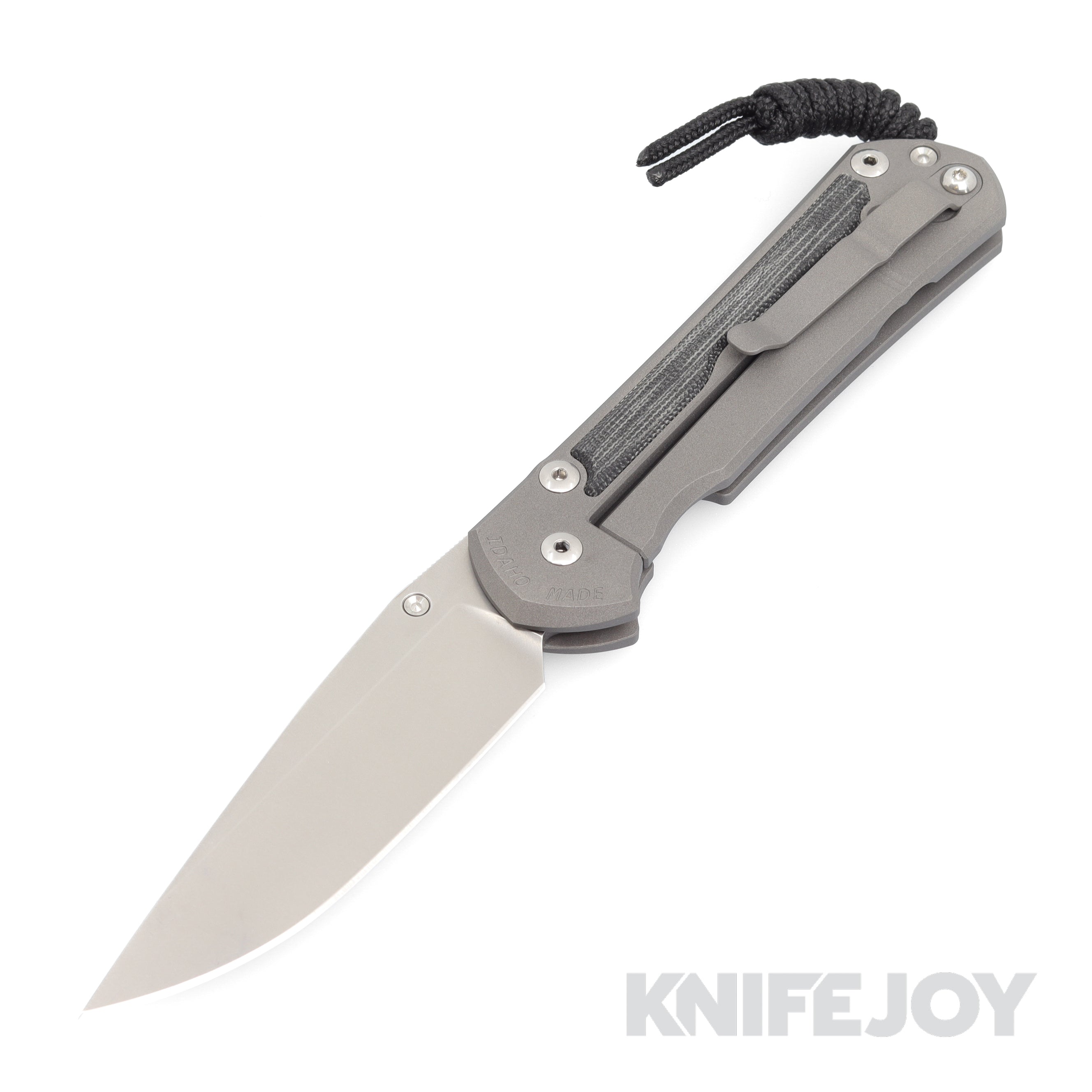 Chris Reeve Knives LEFT HAND Large Sebenza 31 Drop Point Magnacut Blade with Black Micarta Inlay - Premium EDC Folding Knife for Outdoor, Camping & Survival