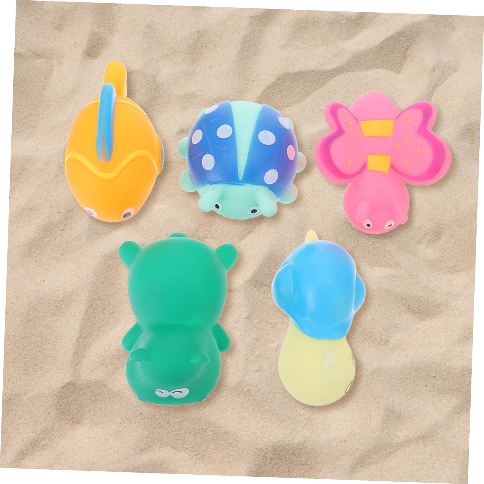 5-Piece Kids Bath Toys Set - Fun Water Play & Bathtub Toys for Toddlers & Children - Perfect for Bath Time, Pool, Beach & Outdoor Water Activities