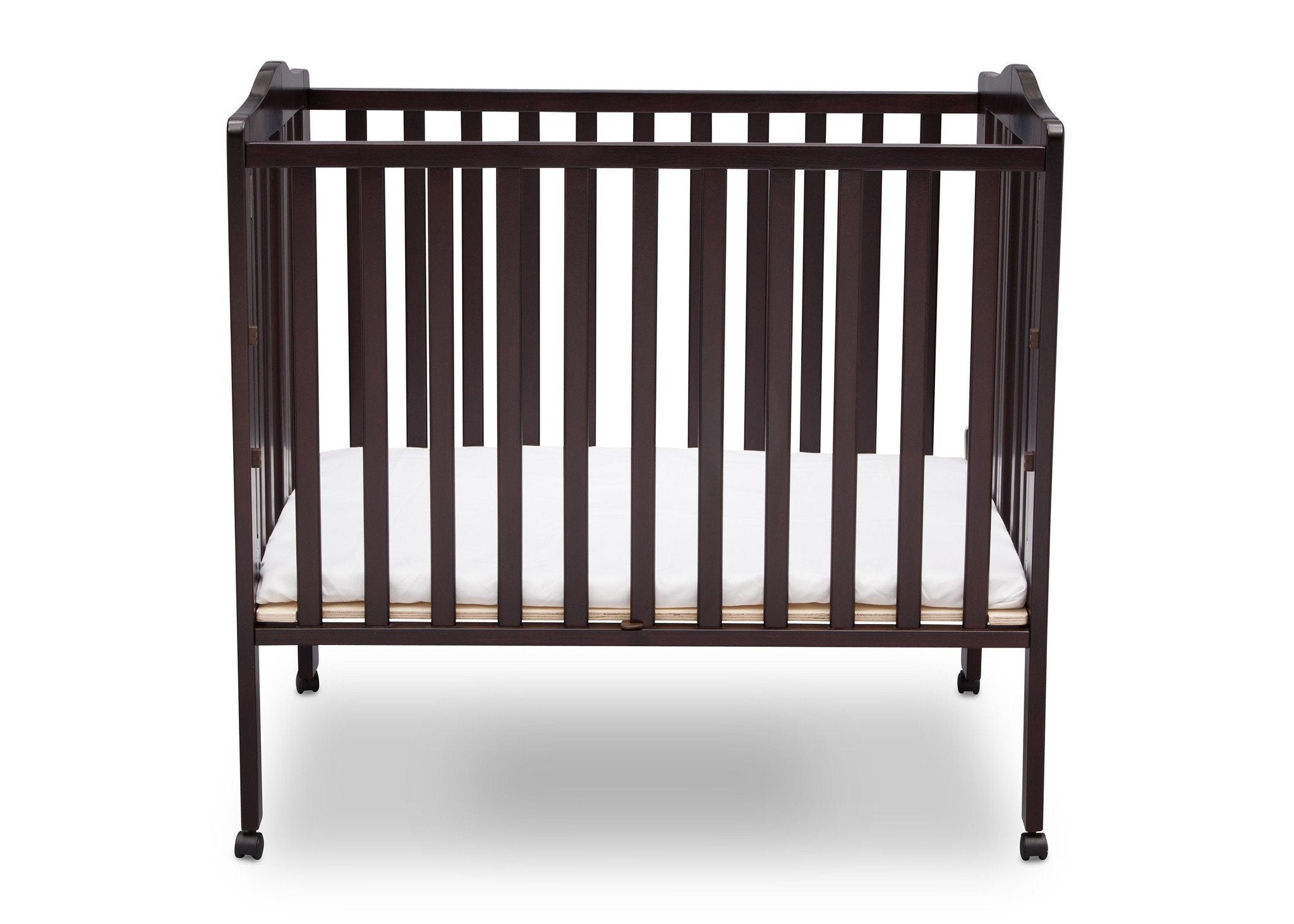 Portable Folding Crib with Mattress - Lightweight Travel Baby Bed for Home & Nursery | Perfect for Travel, Camping & Grandparents' House
