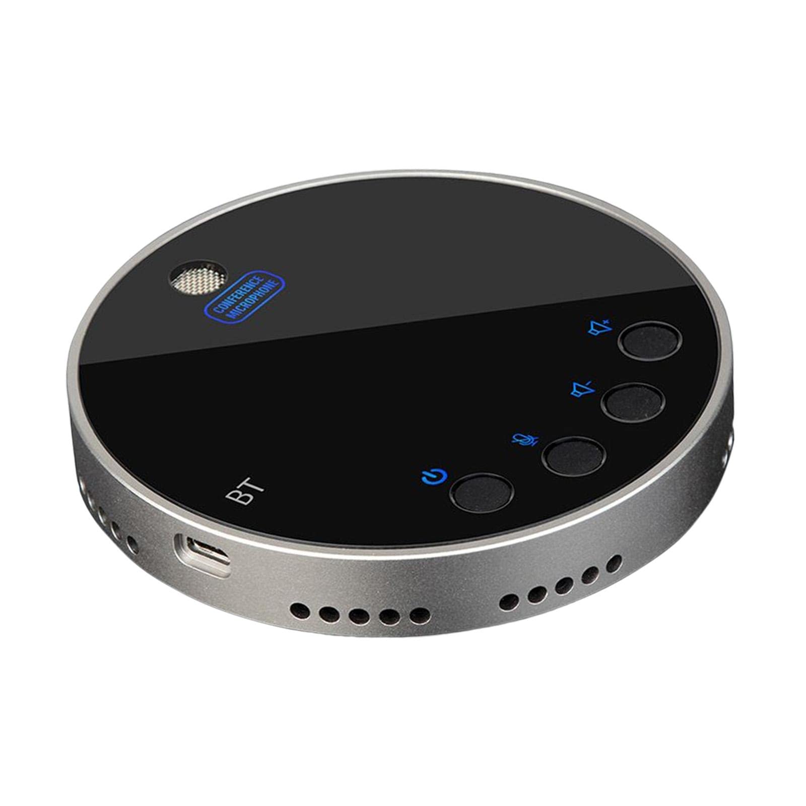 NeaxgeandX 2-Pack Portable USB Conference Speaker with Built-in Microphone - Crystal Clear Audio for Online Meetings, Webinars & Voice Chat - Perfect for Home Office, Remote Work & Team Collaboration