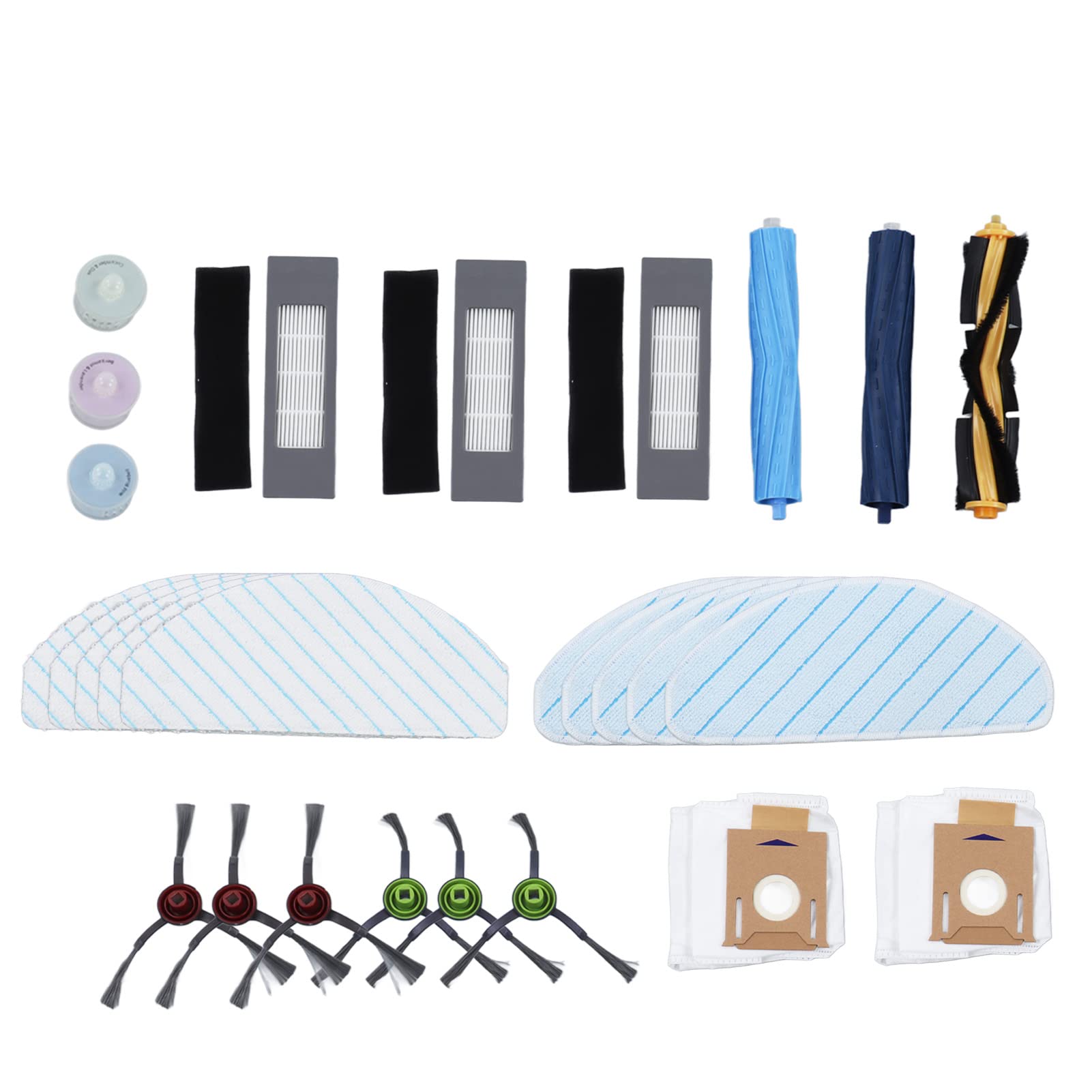 Qinlorgo Vacuum Cleaner Accessories Set - Durable Dust Removal Floor Sweeper Filter with Aromatherapy for Home Cleaning | Perfect for Hardwood, Tile & Carpet Floors