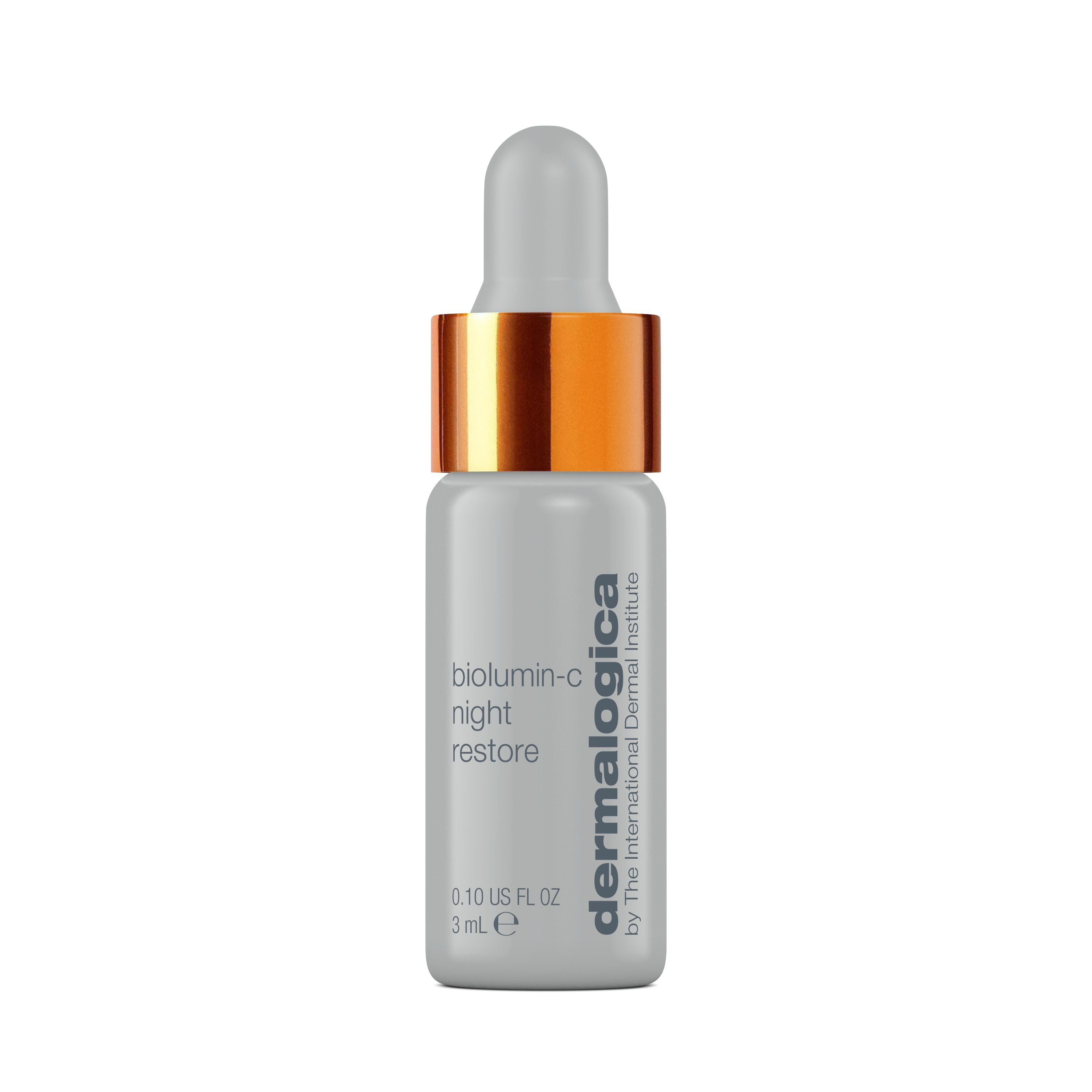 Biolumin C Night Restore Mini 3ml - Brightening Dark Spot Serum for Overnight Skin Repair | Perfect for Nighttime Skincare Routine & Travel Essentials