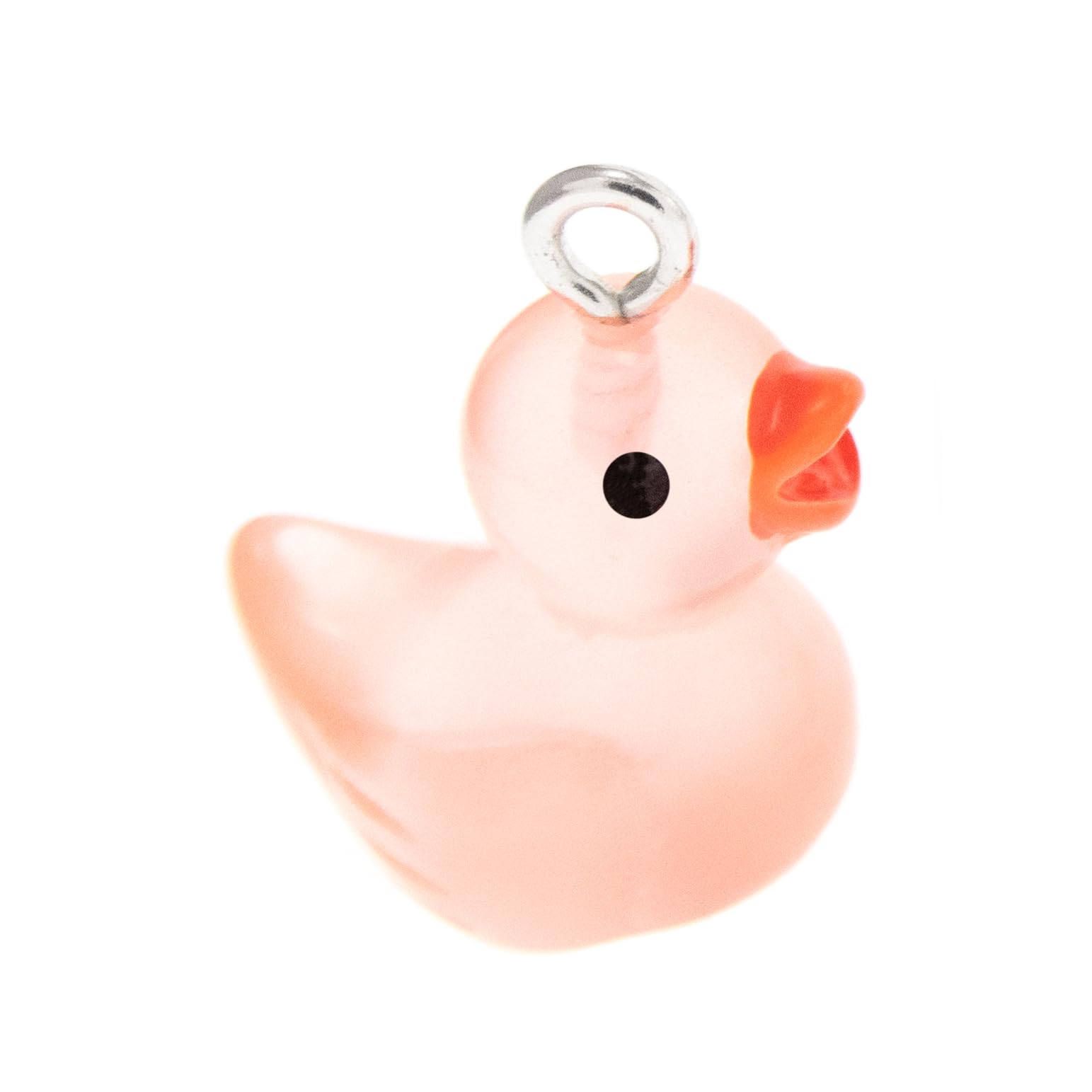 Pink Rubber Duck Necklace - Ducky Charm Pendant Jewelry for Programmers & Debugging | Cute Duckling Gift for Women in Tech | Perfect for Coding, Debugging & Tech Enthusiasts