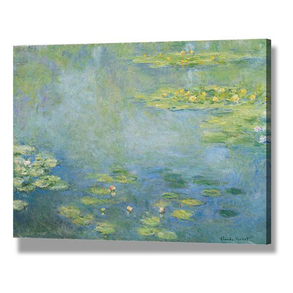 Claude Monet Waterloo Bridge London 1903 Wall Art Decor - Premium Canvas Print for Living Room, Bedroom & Office Decor