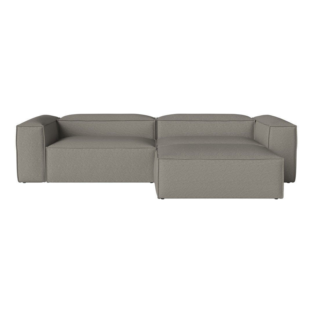 Cosima 2 Seater Sofa with Large Pouf - Modern Living Room Furniture for Small Spaces, Apartment & Lounge Comfort - Perfect for Relaxing, Entertaining & Compact Home Decor