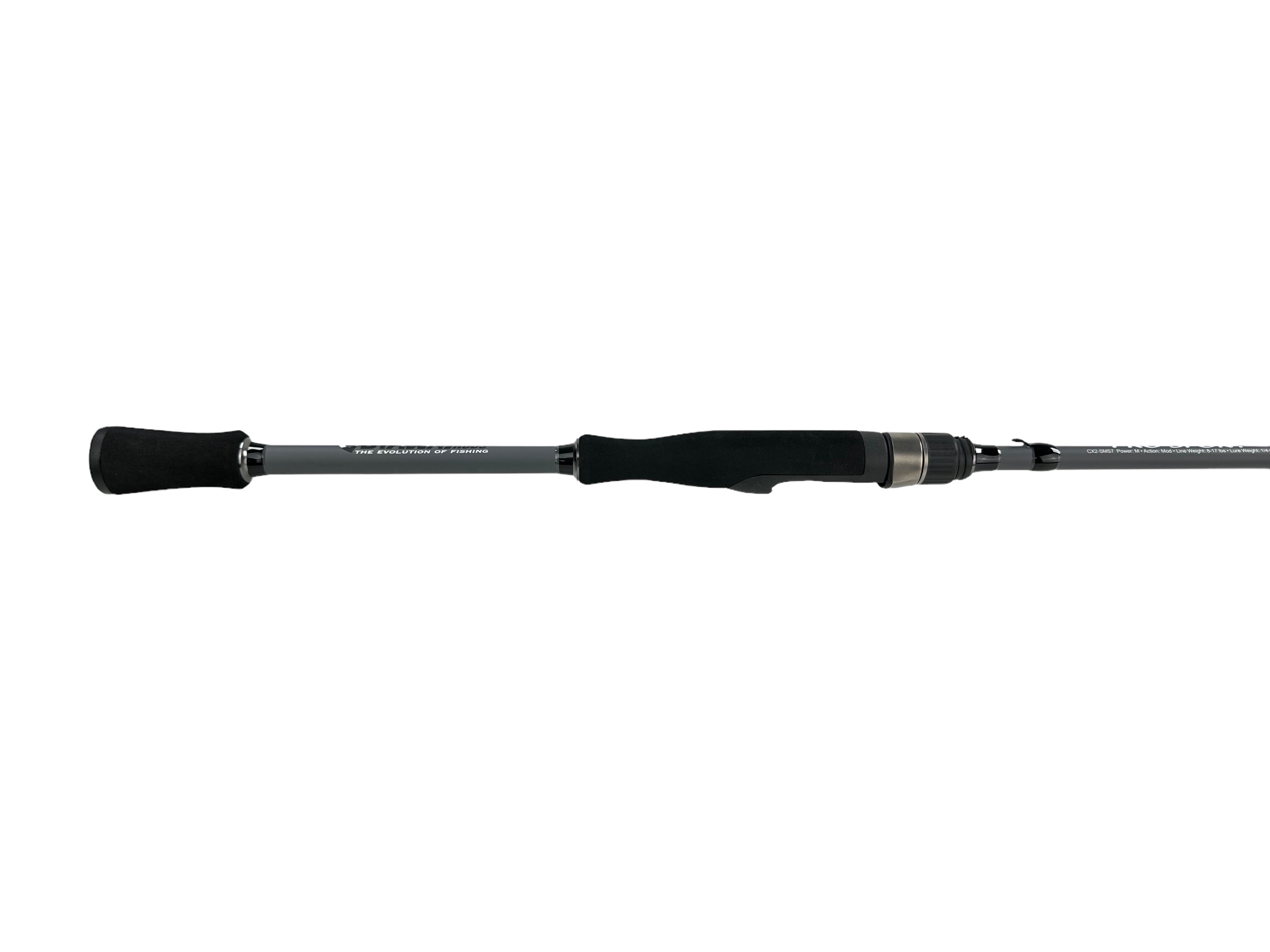 Pro Sport CX2 CX2SMS7 Medium Spinning Fishing Rod - Lightweight & Durable for Freshwater & Saltwater Fishing - Perfect for Bass, Trout, and Salmon Angling