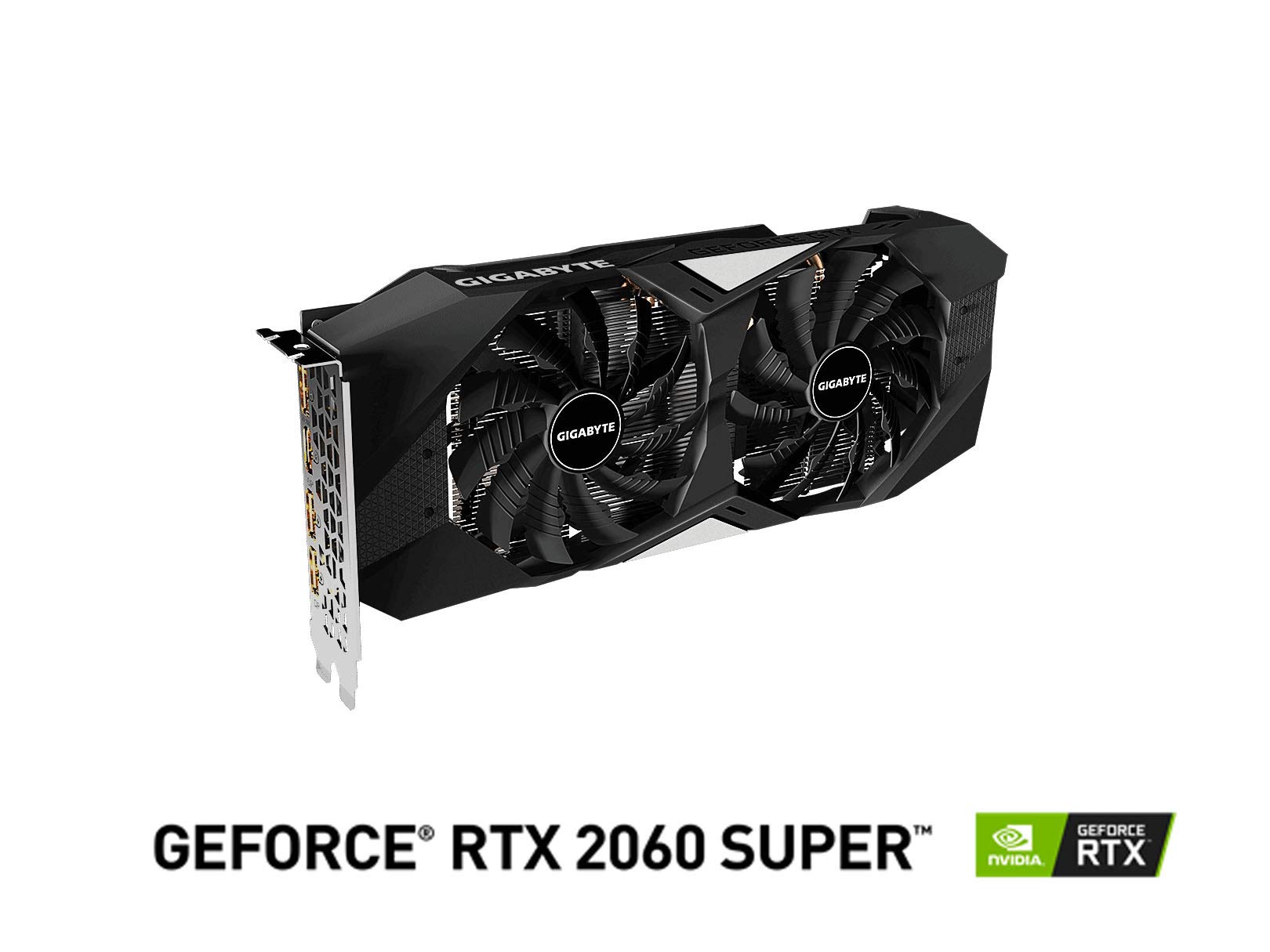 GIGABYTE GeForce RTX 2060 OC 6GB GDDR6 192-bit Gaming Graphics Card with Dual Windforce Fans - REV2.0 for PC Gaming, VR & 4K Video Editing