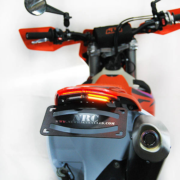 KTM 350/500 EXC F Fender Eliminator Kit - Rear License Plate Bracket (2024-Present) - Perfect for Off-Road & Street Legal Conversion