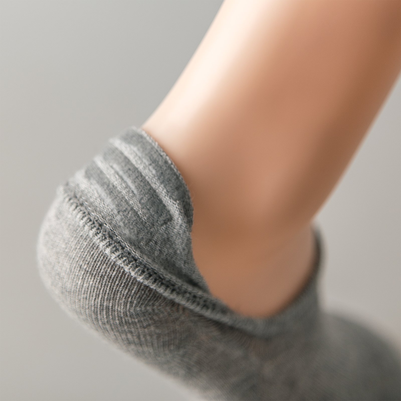 IDEGG No Show Socks for Women & Men - Low Cut Invisible Liner Socks - Anti-Slip Athletic Running Casual Socks - Perfect for Sneakers, Loafers and Workouts