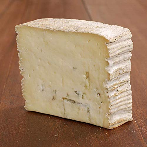 Authentic Italian Blue di Bufala Cheese - 8 lbs Whole Wheel | Premium Buffalo Milk Cheese for Charcuterie Boards, Gourmet Recipes & Wine Pairings