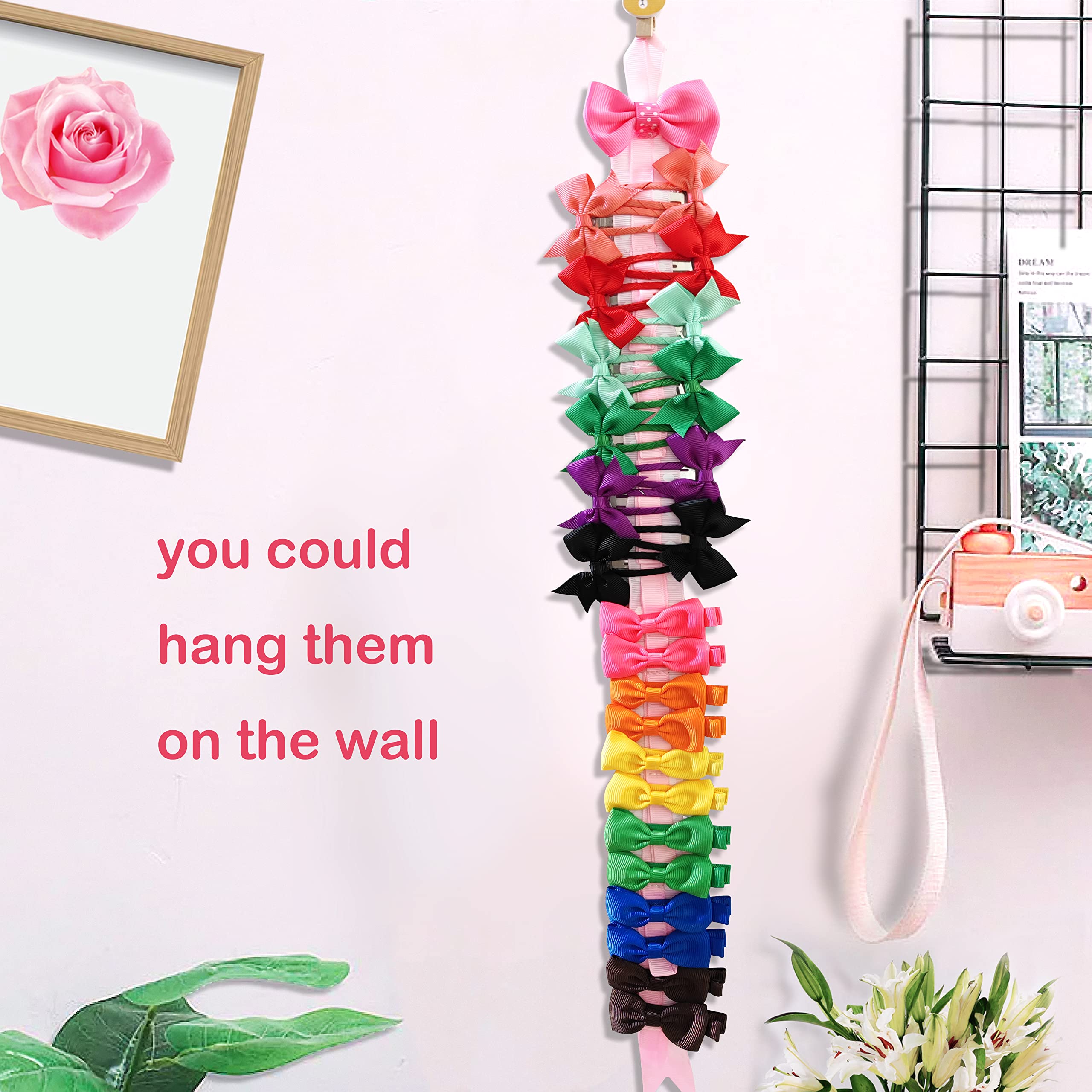 24PCS Baby Hair Bows with Alligator Clips - Cute Hair Accessories for Girls, Kids, Teens & Women | Perfect for Parties, School, Weddings & Daily Styling