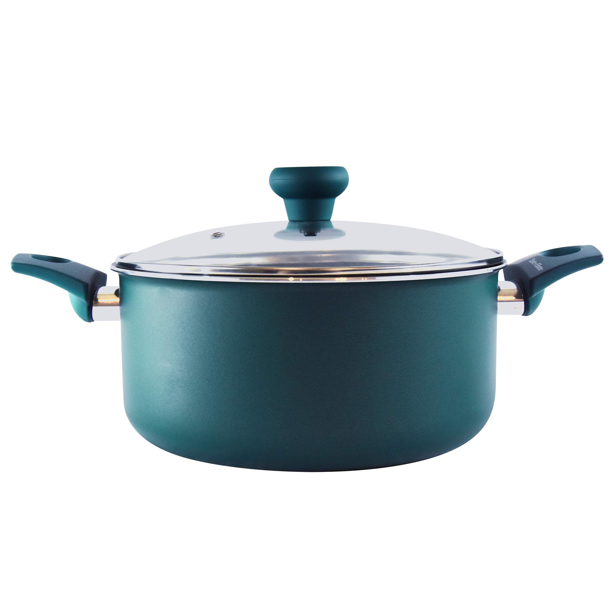 Taste of Home® 5-Quart Non-Stick Aluminum Dutch Oven with Lid - Perfect for Slow Cooking, Braising & Baking - Ideal for Soups, Stews & Casseroles