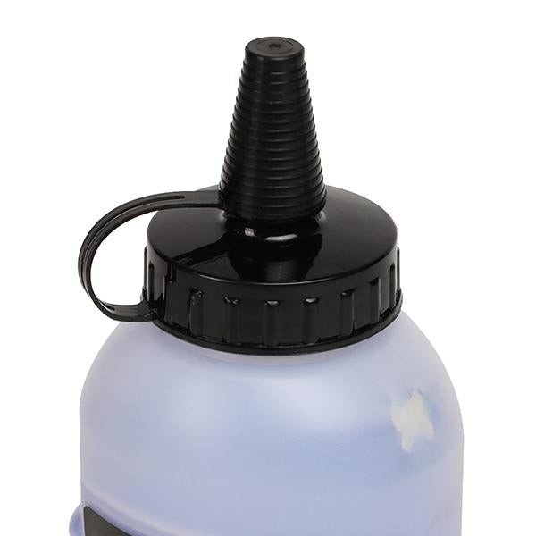 10.5 oz Blue Chalk Refill with Fill Nozzle Bottle - Perfect for Sidewalk Art, Gym Chalk & Rock Climbing