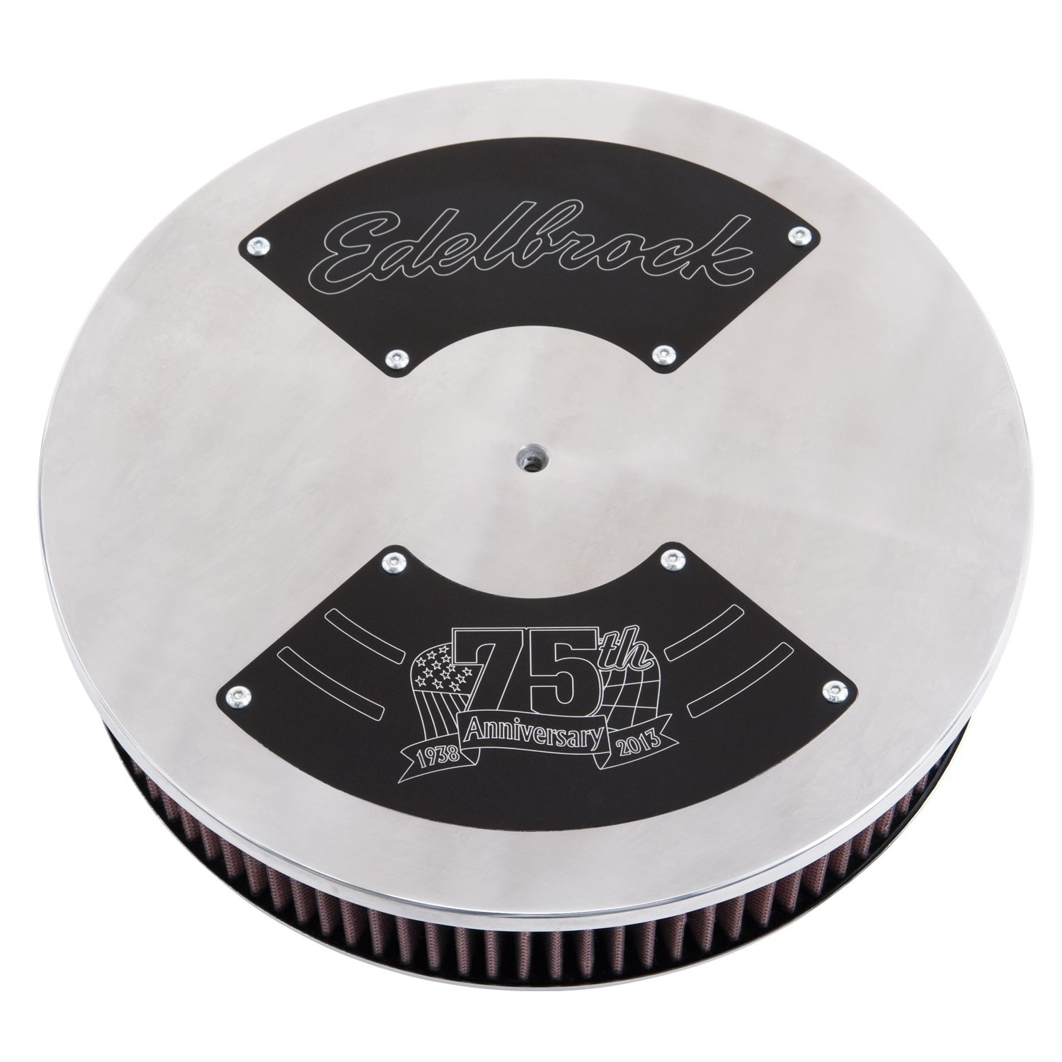 Edelbrock 4123 High-Performance Air Cleaner - Universal Fit for Cars & Trucks - Improve Engine Airflow & Efficiency - Ideal for Racing, Off-Road & Daily Driving