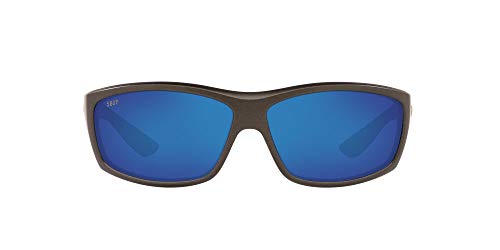 Matte Steel/Grey Blue Mirrored Polarized-580p