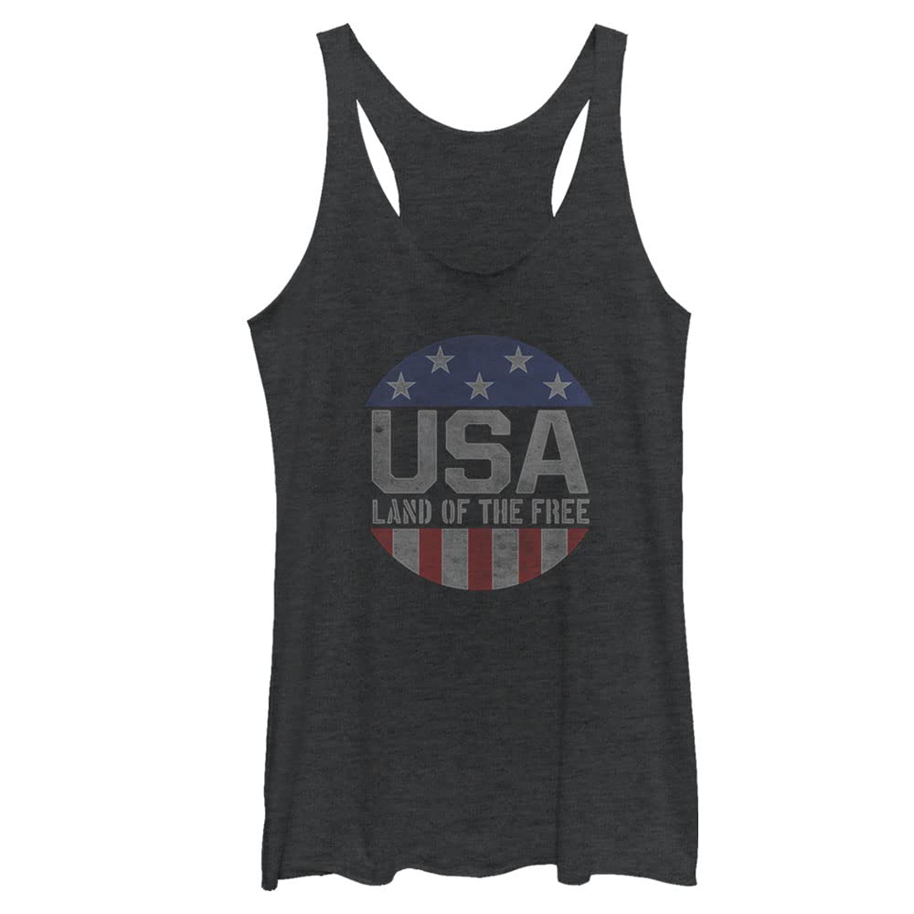 Women's Racerback Tank Top - Patriotic Style for Gym & Outdoors