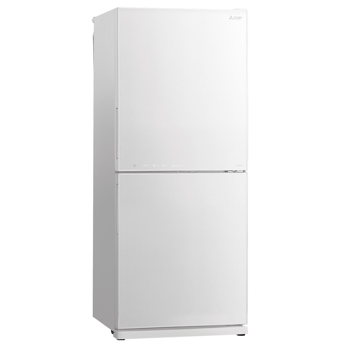 Mitsubishi Electric 421L Bottom Mount Refrigerator - Glacier White Glass Door, Energy Efficient, MR-HGS421EX-GWH - Perfect for Modern Kitchens & Open Plan Living Spaces