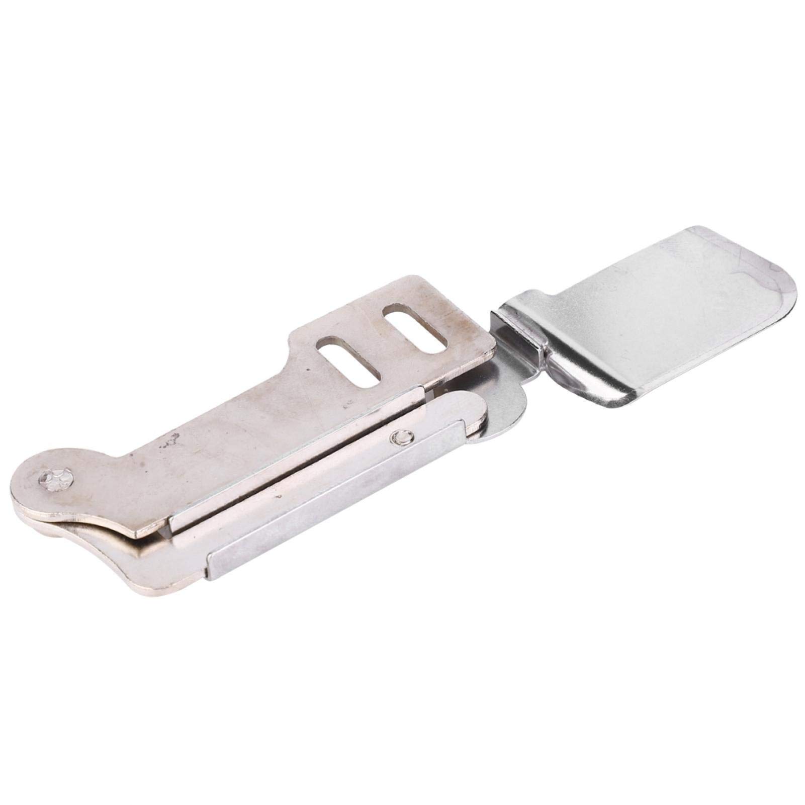 Premium Metal Sewing Machine Folder Attachment - Heavy Duty Sewing Machine Parts for Professional Tailoring & DIY Projects - Perfect for Home Curtains, Quilting & Fabric Crafts (3/16 Inch) - Ideal for Dressmaking, Upholstery & Home Decor Sewing Projects