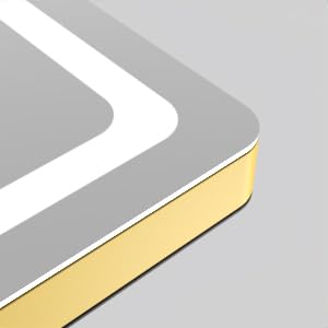 Round Gold Led