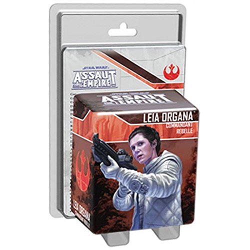 Star Wars Assault on The Empire Expansion: Leia Organa Board Game - Adventure Strategy Game with Miniatures - Perfect for Game Nights & Star Wars Fans