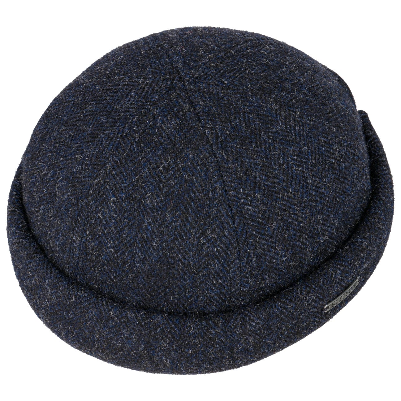 Stetson Lavoy Herringbone Wool Docker Hat for Men - Classic Winter Beanie for Outdoor Activities, Hiking, and Casual Wear