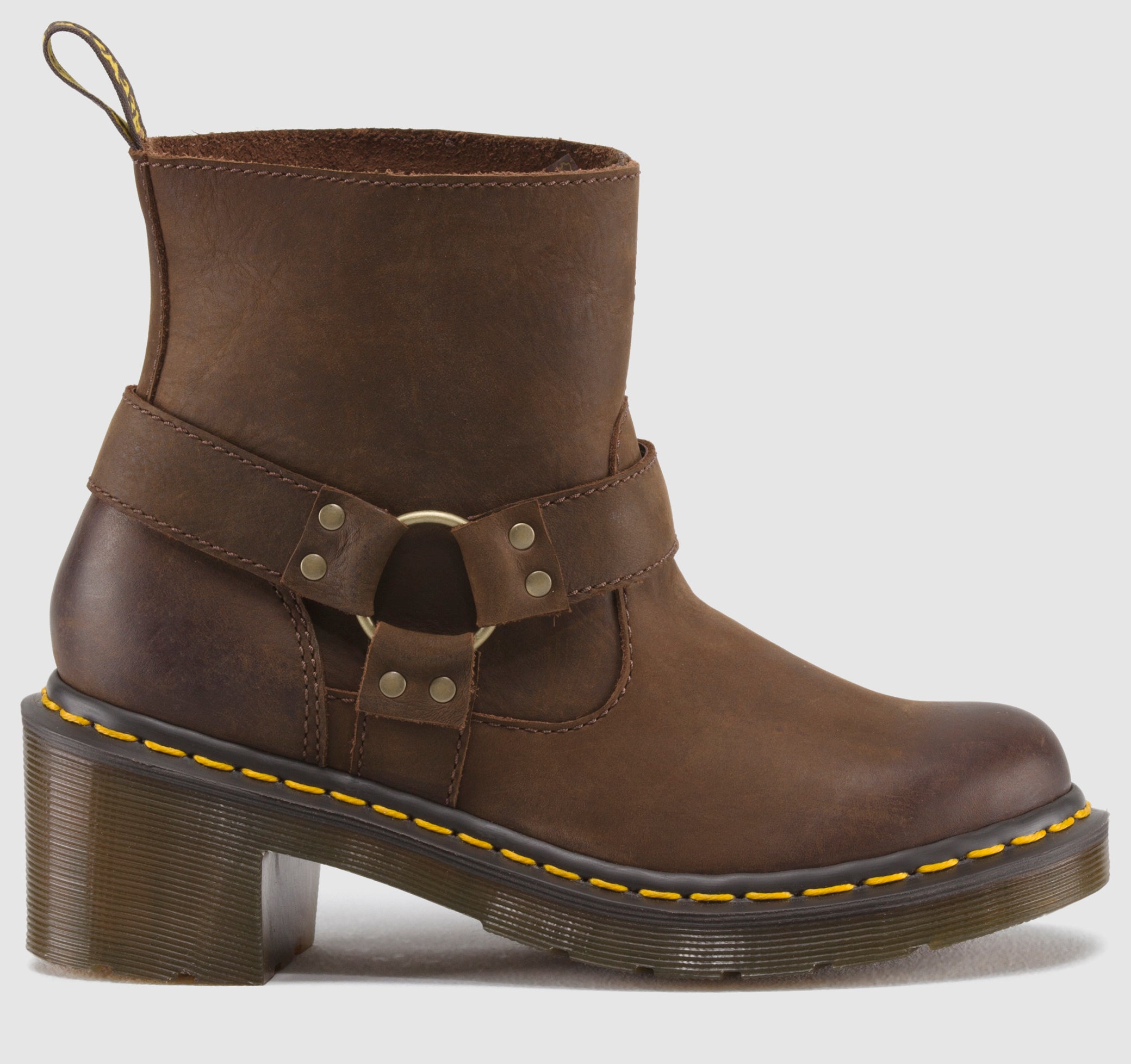 ALODIE Dark Brown Wyoming Boots for Women - Genuine Leather Cowboy Boots with Comfortable Cushion Insole | Perfect for Western Rides, Country Music Festivals & Casual Outfits