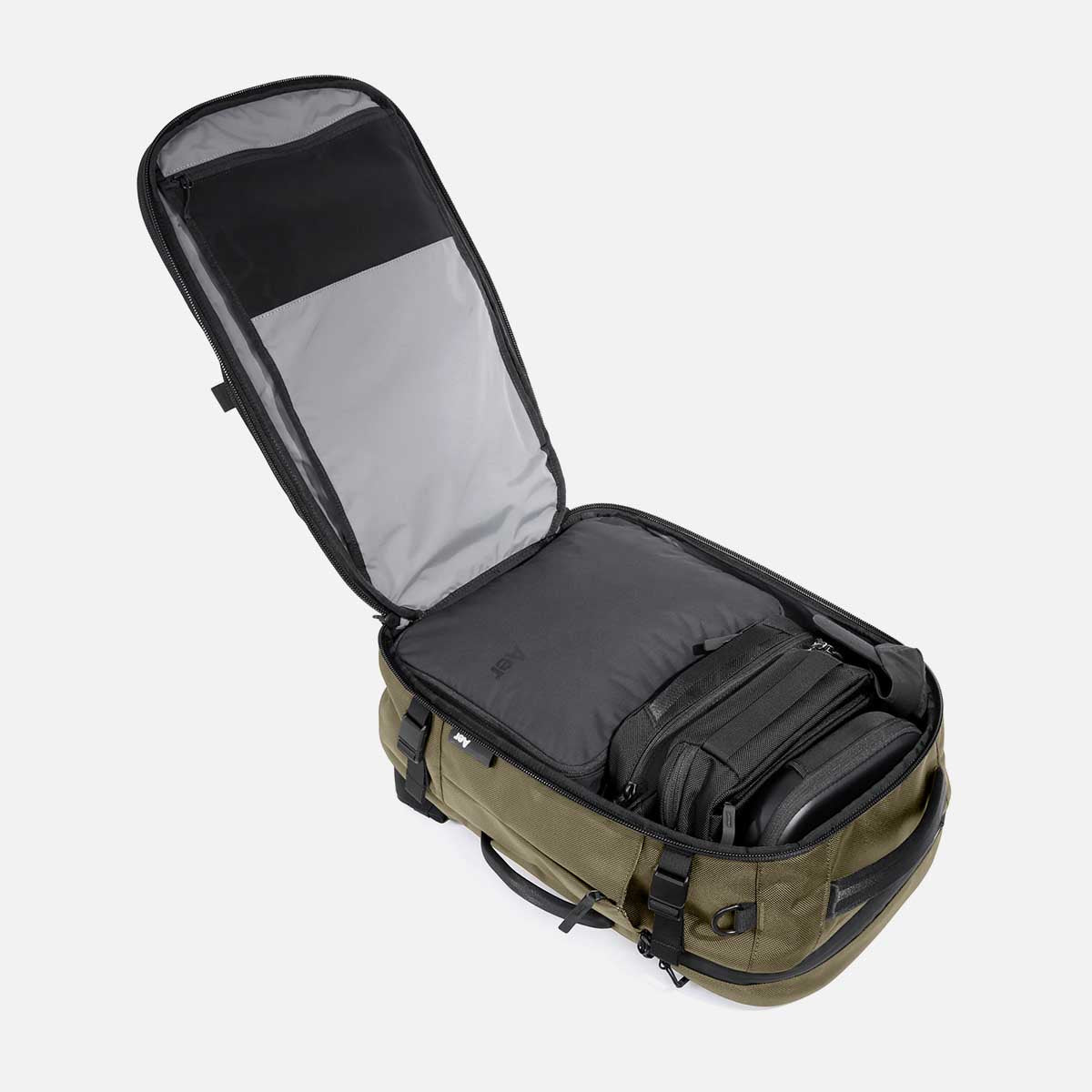 Compact Travel Pack 3 - Lightweight Carry-On Backpack for Airplane, Business & Weekend Trips - Perfect for Work, Gym & Outdoor Adventures
