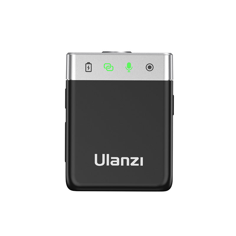 Ulanzi U Mic AM18 Wireless Lavalier Microphone System - Compact Clip-on Mic with Noise Reduction for iPhone, Android, DSLR - Perfect for Vlogging, YouTube, Interviews & Live Streaming
