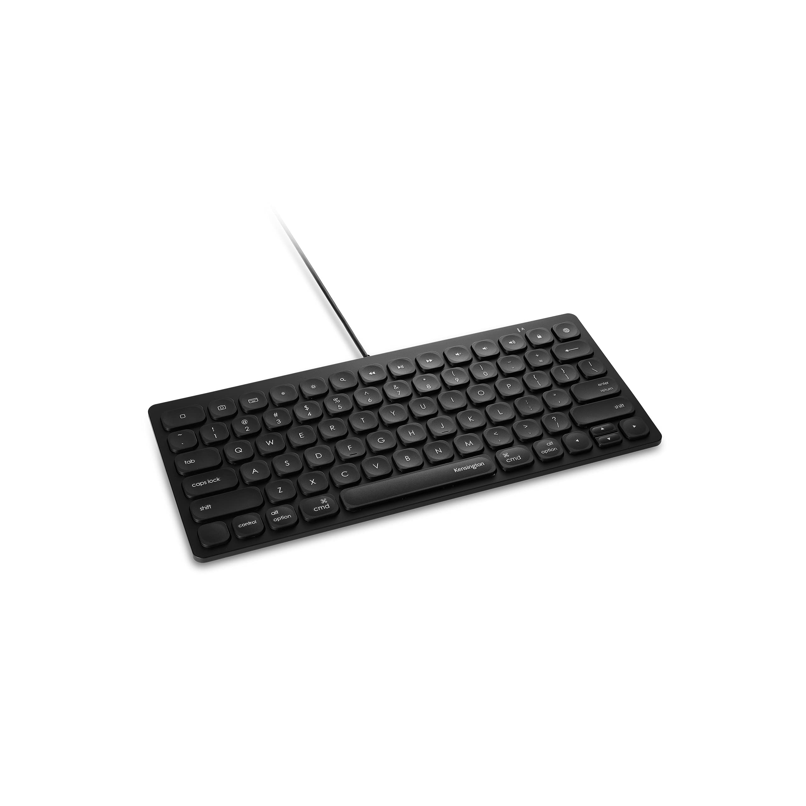 Kensington K75505US Compact Bluetooth Keyboard for iPad with Lightning Connector - Slim & Portable Black Keyboard for Typing, Work, and Travel