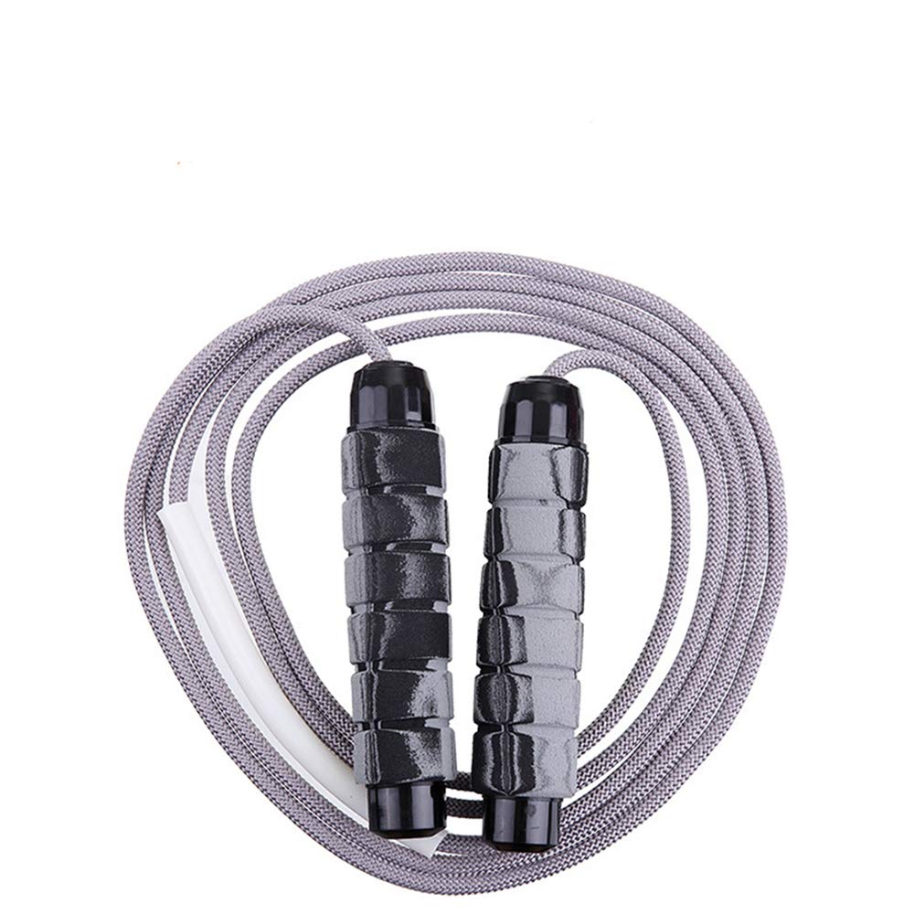 Tangle-Free Ball Bearing Jump Rope with Memory Foam Anti-Slip Handles - Adjustable Speed Skipping Rope for Kids, Women & Men - Perfect for Indoor/Outdoor Workouts, Cardio Exercise & Fitness Training