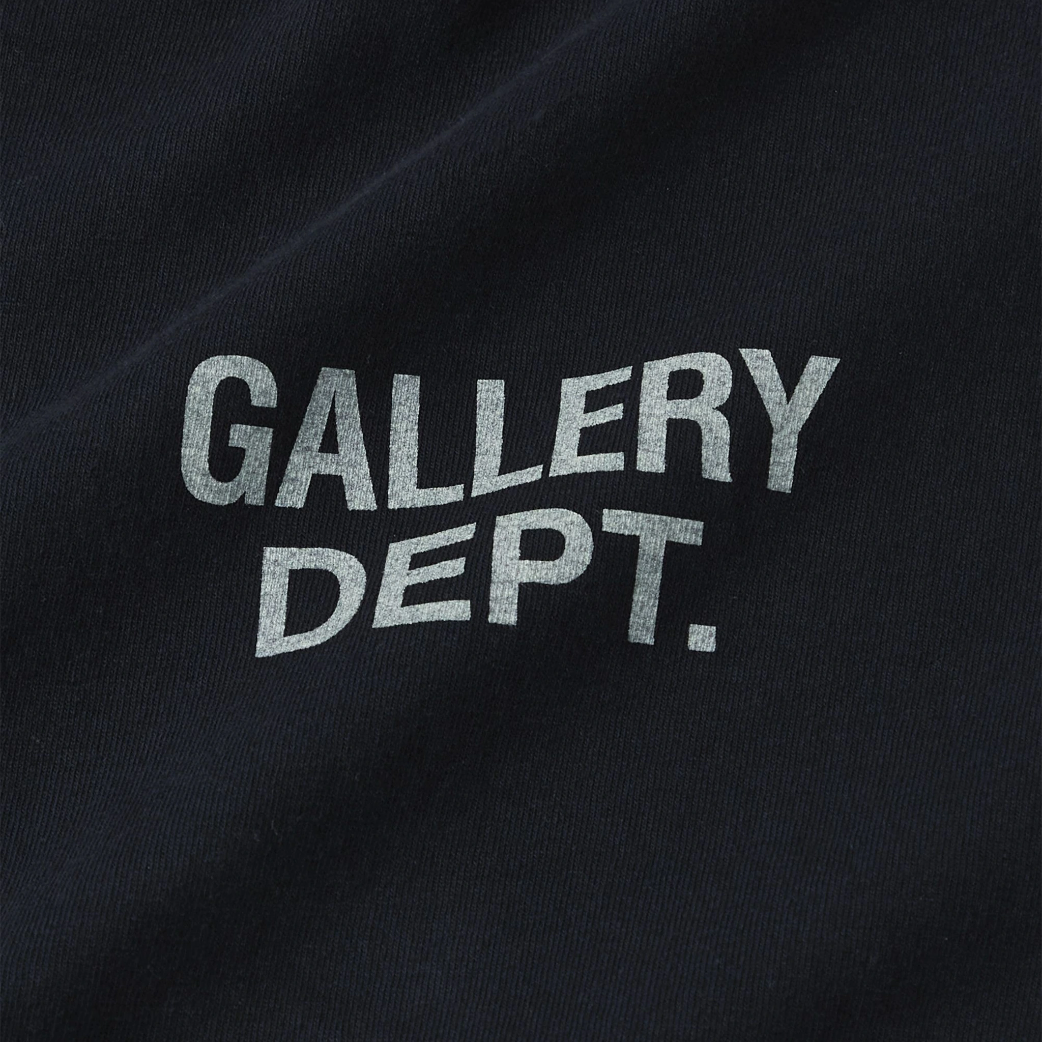 Gallery Dept. Souvenir Logo Dark Grey T-Shirt - Vintage Graphic Tee for Men & Women - Casual Streetwear for Everyday Wear & Outfits