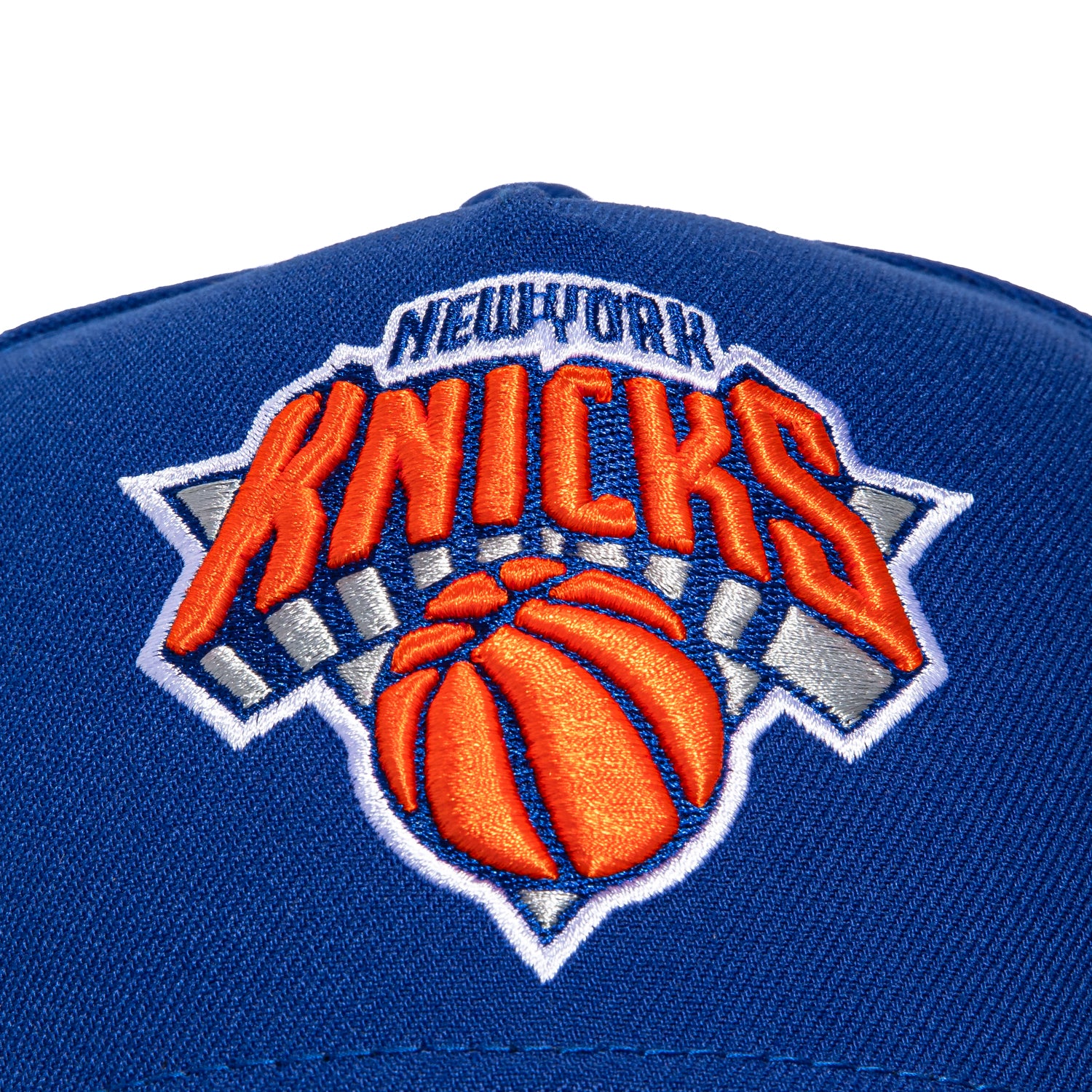 New Era 9Forty A-Frame New York Knicks Adjustable Snapback Hat - Royal Blue | Official NBA Team Cap for Men & Women | Perfect for Basketball Games, Streetwear & Casual Outfits