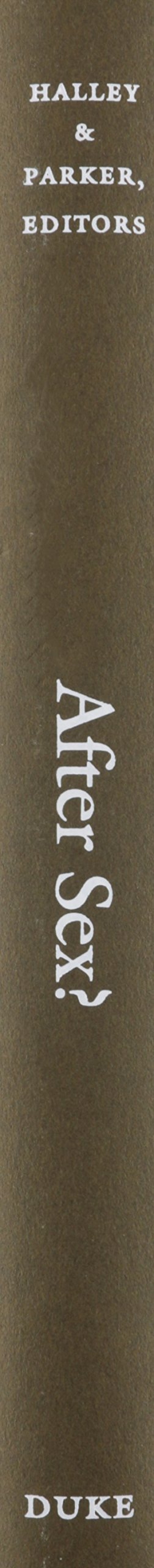 After Sex?: On Writing Since Queer Theory (Series Q) - LGBTQ+ Literary Criticism & Gender Studies Book for Academic Research & Queer Theory Discussions