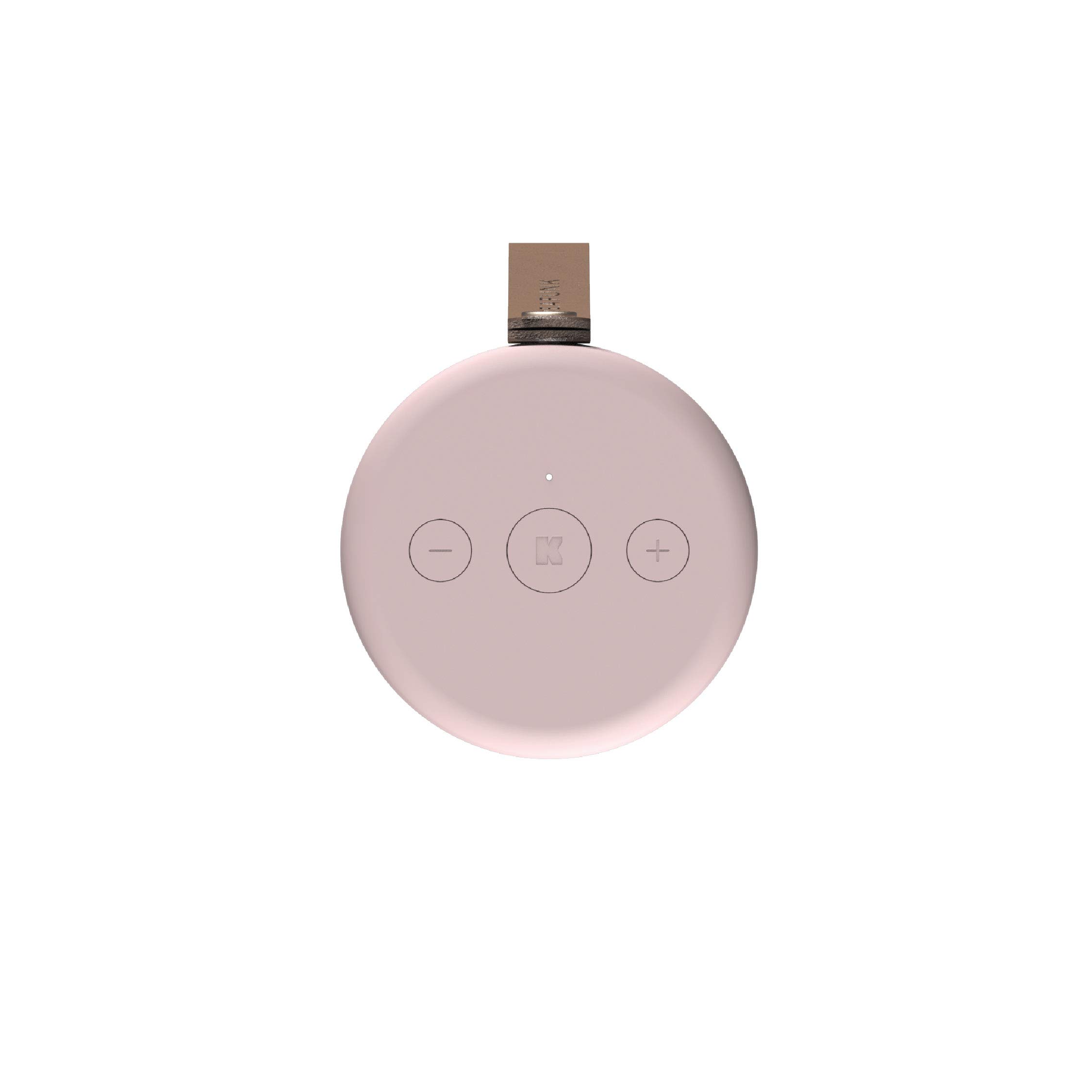 Portable Bluetooth Speaker with IPX5 Waterproof, 30H Playtime, Stereo Sound & Voice Assistant - Wireless Speaker for Home, Outdoor, Travel & Parties (Pink)