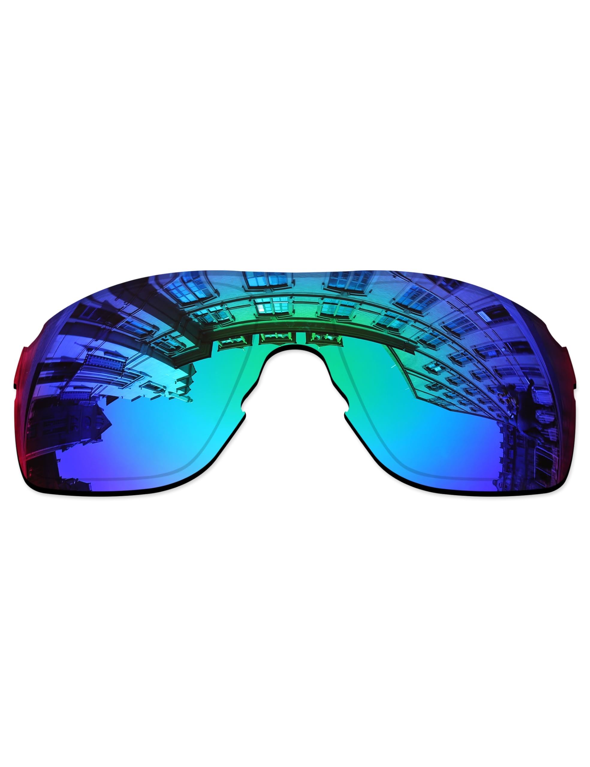 Vonxyz Replacement Lenses for Oakley EV Zero Pitch OO9383 Sunglasses - Jade Mirror Polarized Lenses | Asian Fit | Perfect for Cycling, Running & Outdoor Sports
