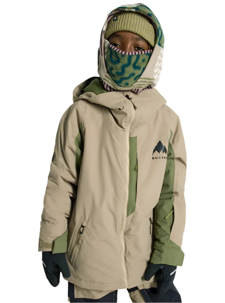 Burton Junior's Hillslope Insulated Jacket 2025 - Waterproof Winter Coat for Kids & Teens - Warm Snow Jacket for Skiing, Snowboarding & Outdoor Activities