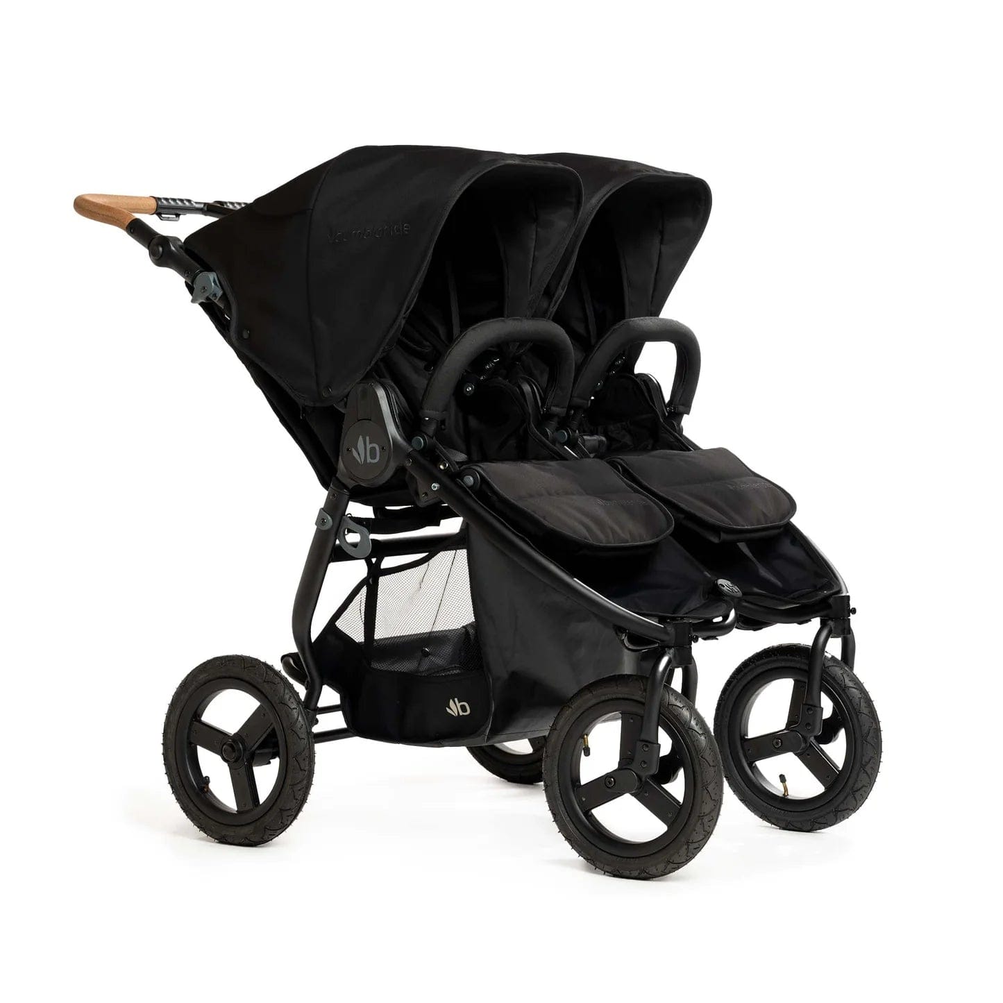 Bumbleride Twin Bumper Bar - Black Stroller Accessory for Safe & Comfortable Double Stroller Rides - Perfect for Outdoor Walks, Park Visits & Shopping with Twins
