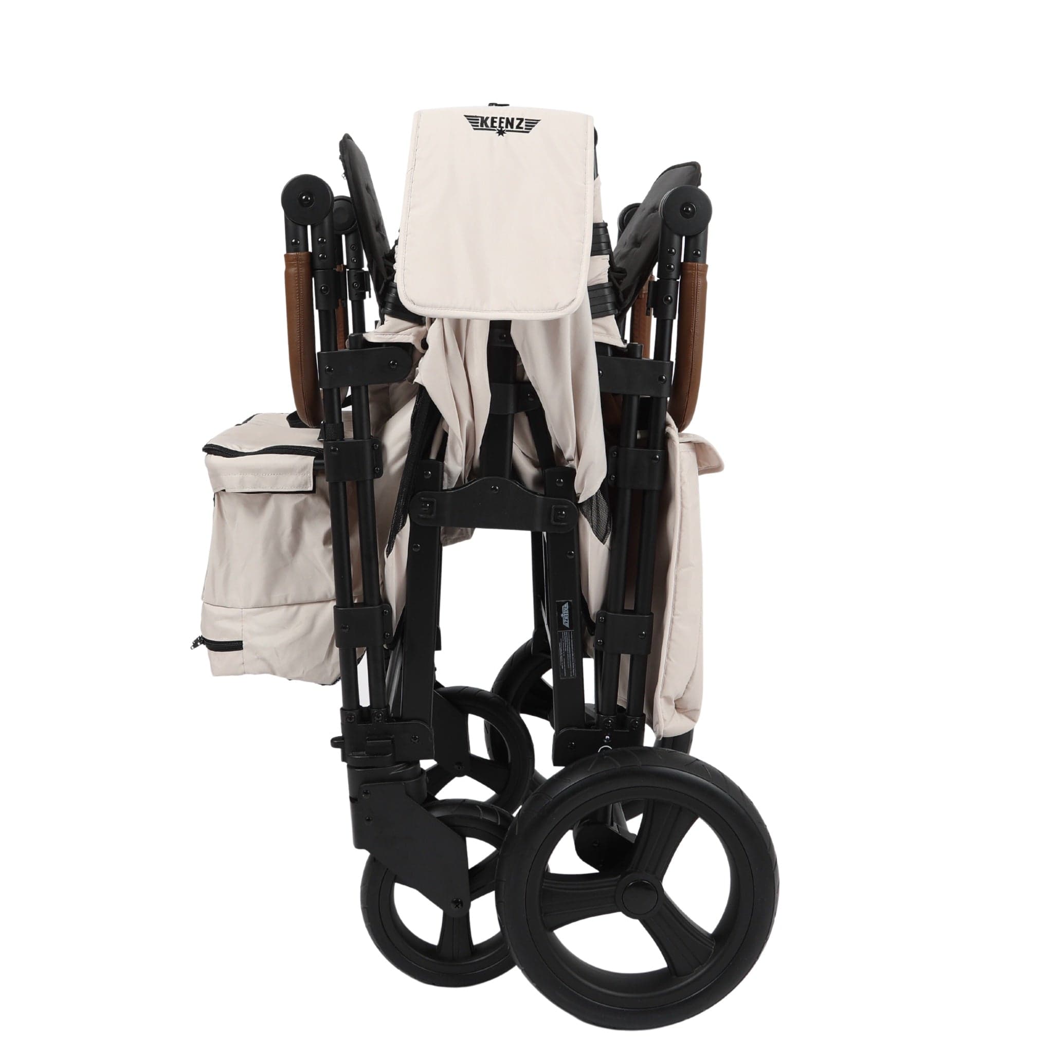 Keenz XC 2.0 2 Passenger Stroller Wagon - Lightweight Foldable All-Terrain Wagon for Kids | Perfect for Beach, Park, Camping & Outdoor Adventures
