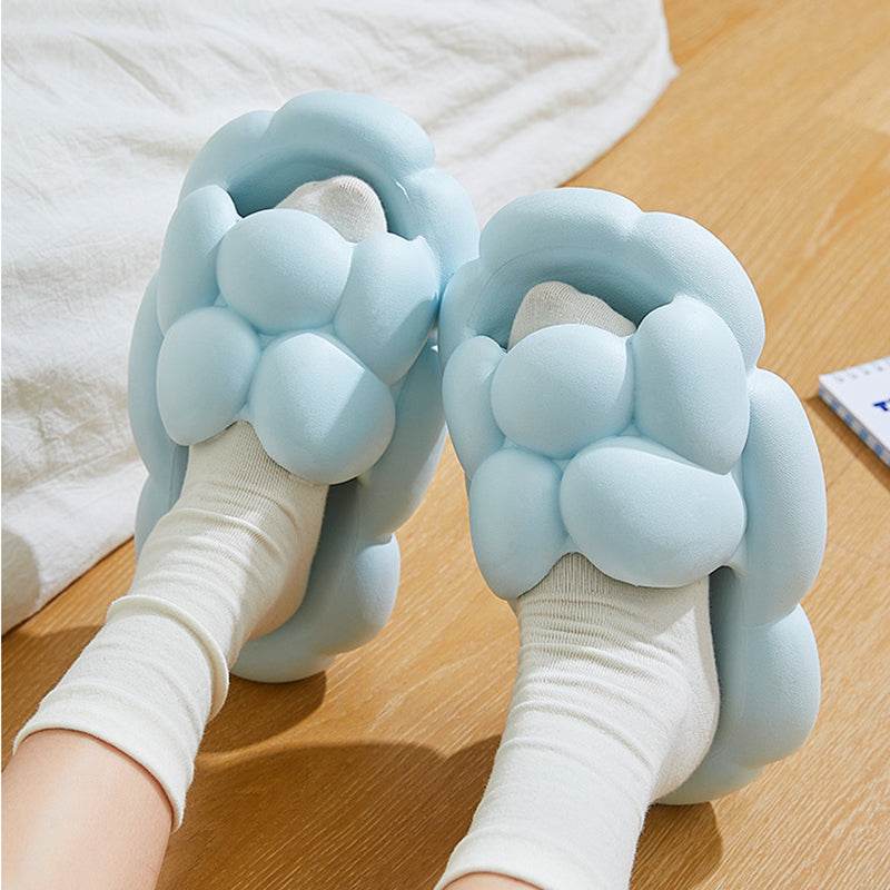 Puffy Comfy Cloud Slippers - Ultra Soft & Cozy House Shoes for Women & Men - Perfect for Indoor Relaxation, Lounging & Spa Days