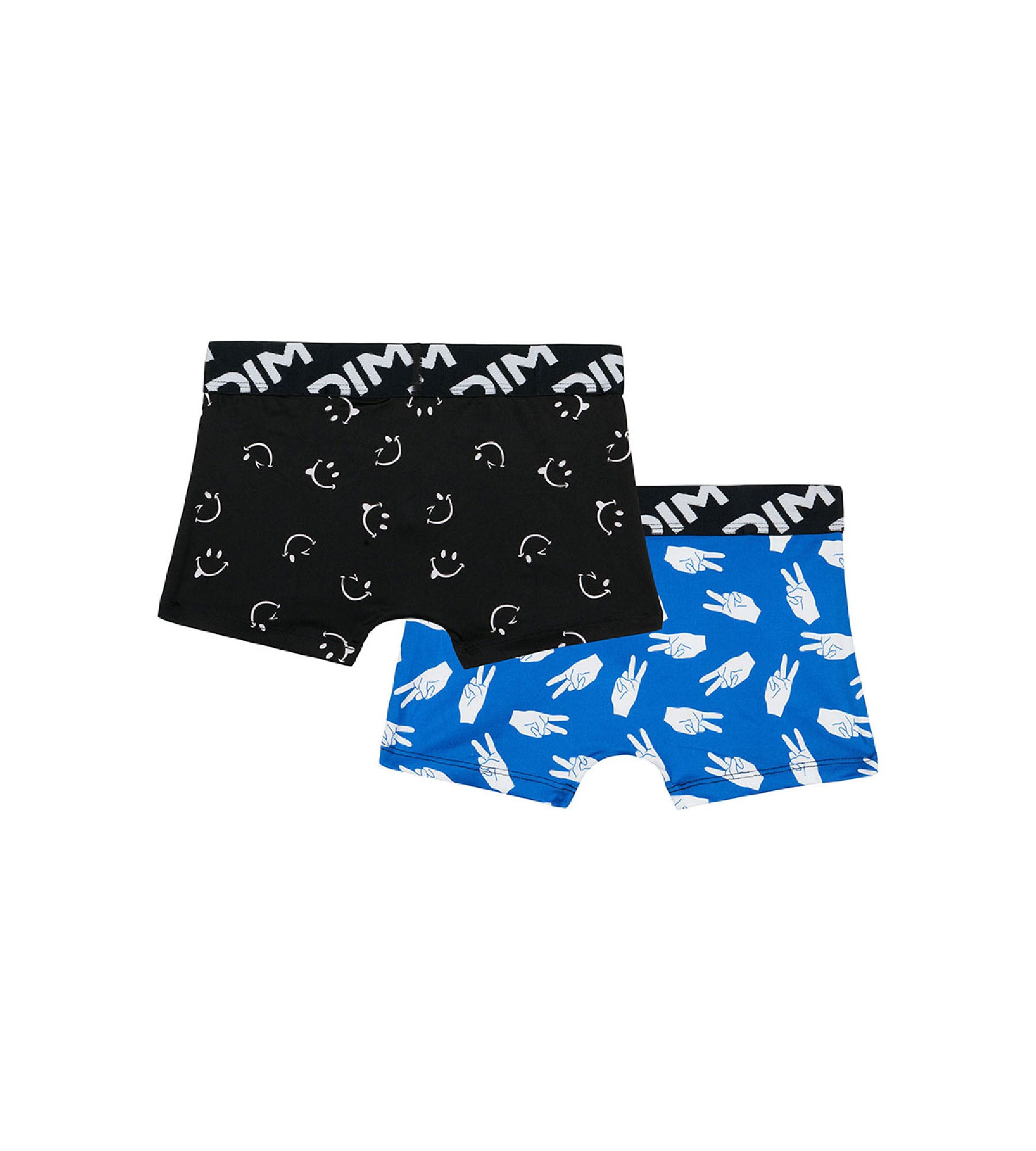 2 Pack Recycled Microfiber Boys' Boxer Briefs with Peace Print - Soft, Breathable & Eco-Friendly Underwear for Kids - Perfect for School, Sports & Everyday Comfort