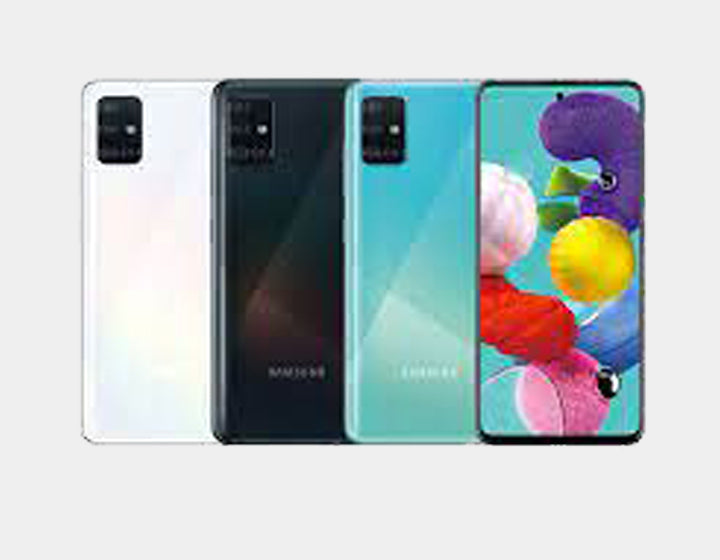 Samsung Galaxy A51 (SM-A515F/DS) 128GB 4GB RAM Dual SIM Unlocked Smartphone - Prism Crush Blue | 6.5